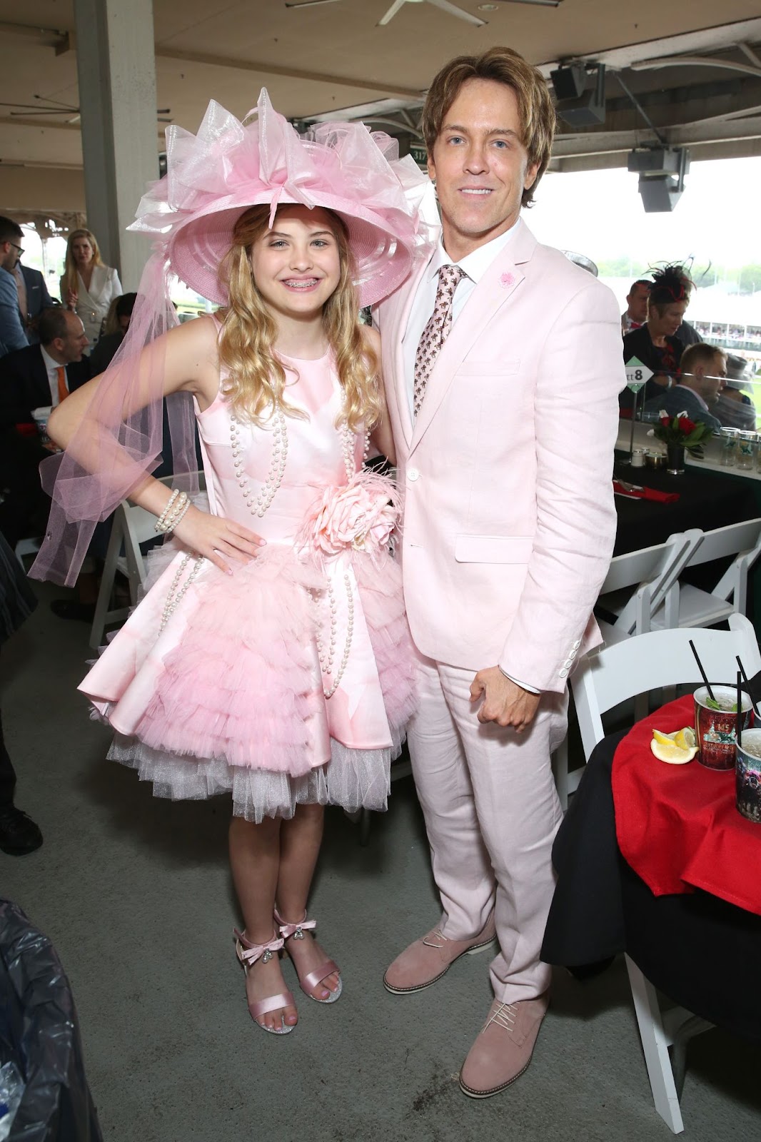 Dannielynn y Larry Birkhead en la Gala Barnstable Brown Derby Eve el 3 de mayo de 2019, en Louisville, Kentucky. | Fuente: Getty Images