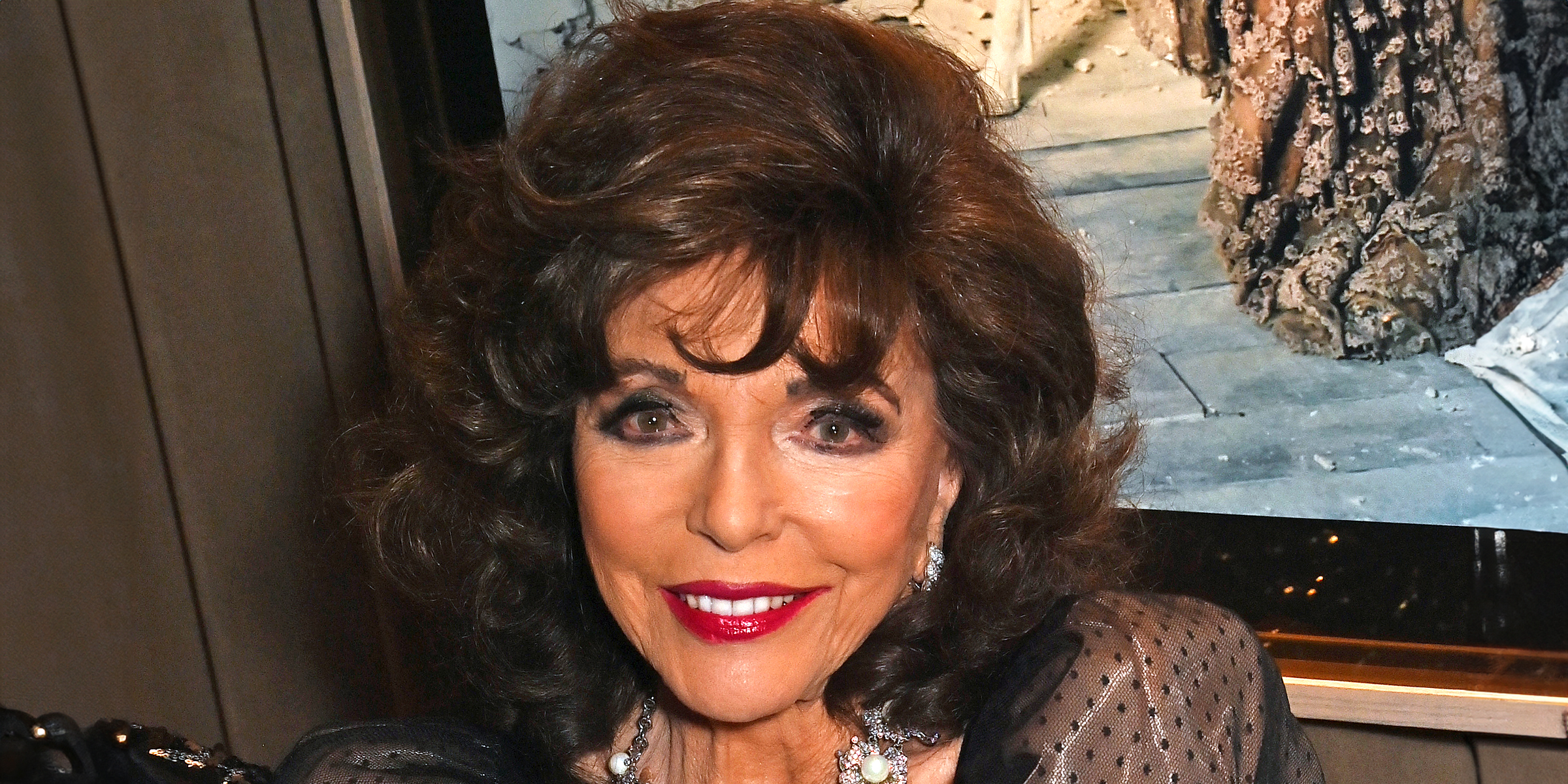 Joan Collins | Fuente: Getty Images