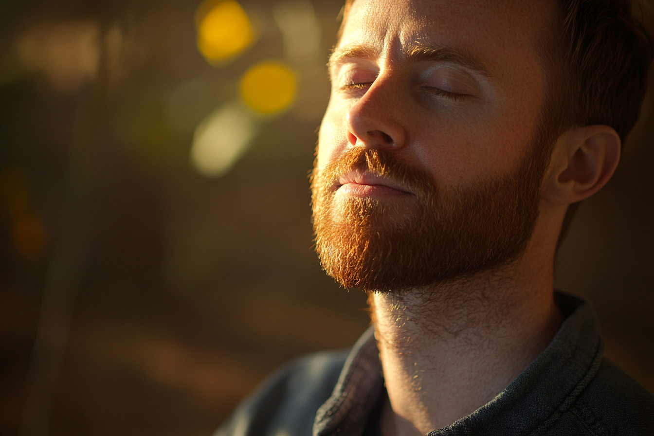 Un hombre dichoso | Fuente: Midjourney