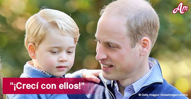 El Príncipe William admite que intenta revivir su infancia con el pequeño George y aquí está cómo