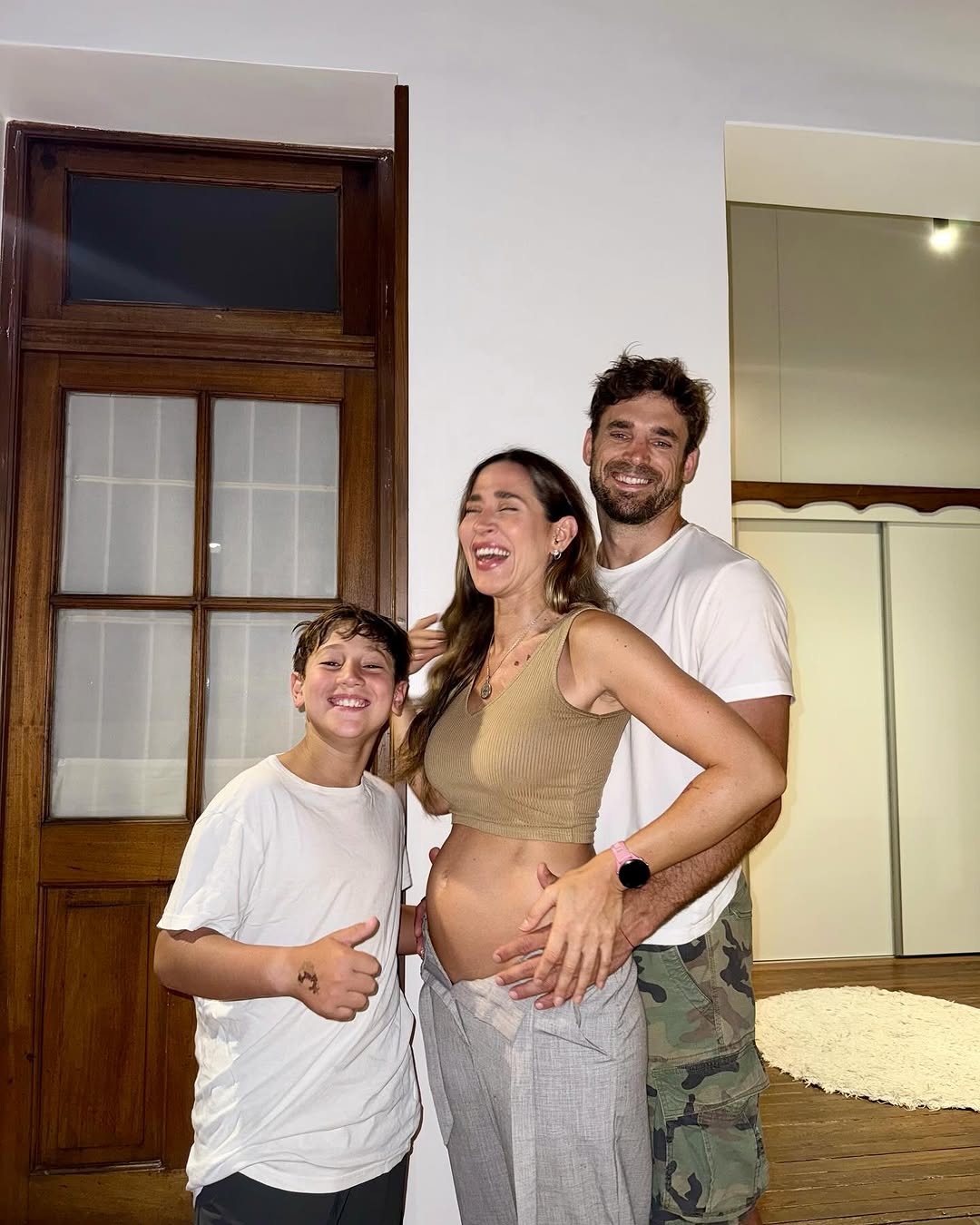 Jimena Barón, Matías Palleiro y su hijo Morrison | Fuente: Instagram.com/jmena