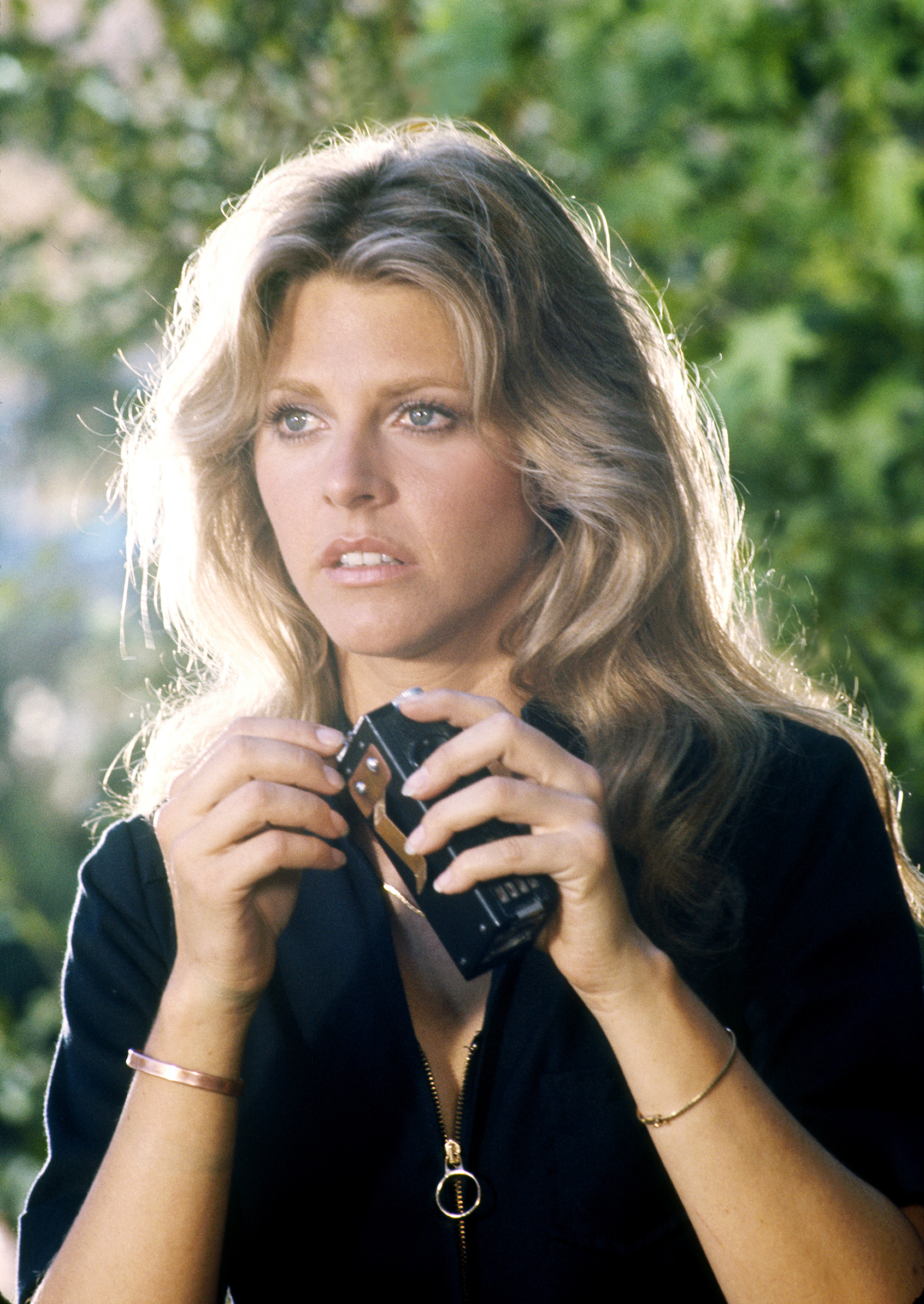 La famosa actriz rodando "The Bionic Woman" circa 1976 | Fuente: Getty Images