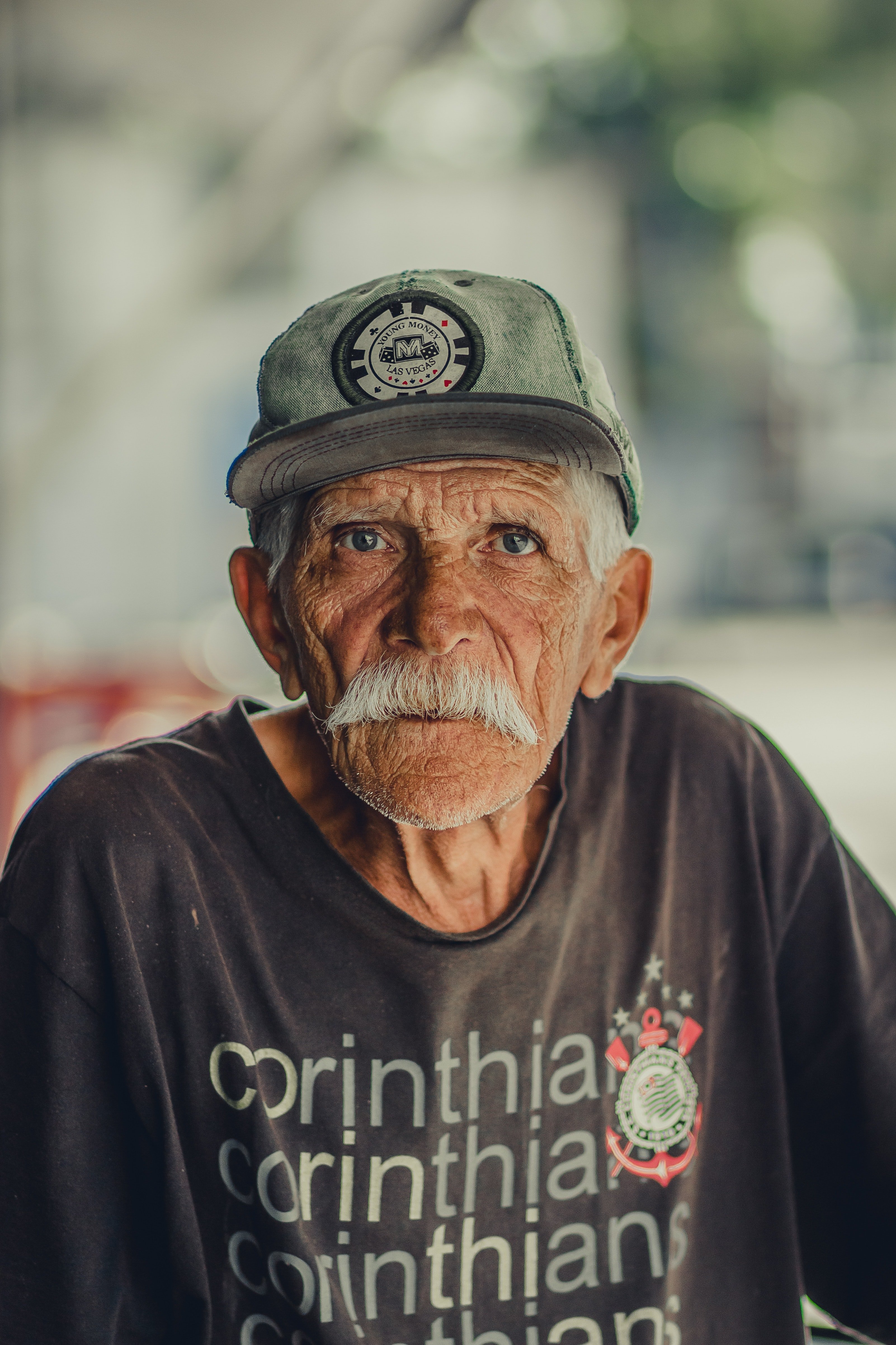 Rostro de un anciano humilde. | Foto: Pexels