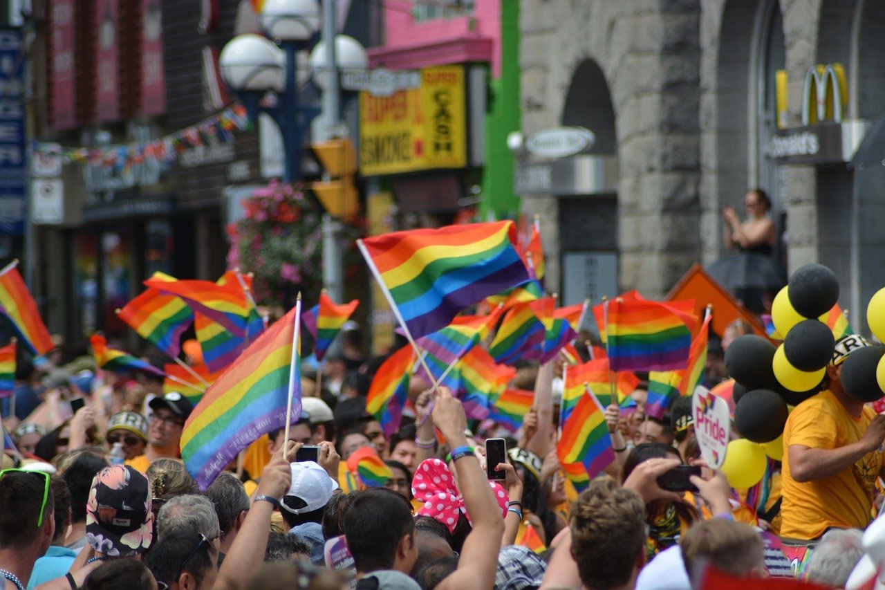 Marcha del orgullo gay. | Foto: Pixabay