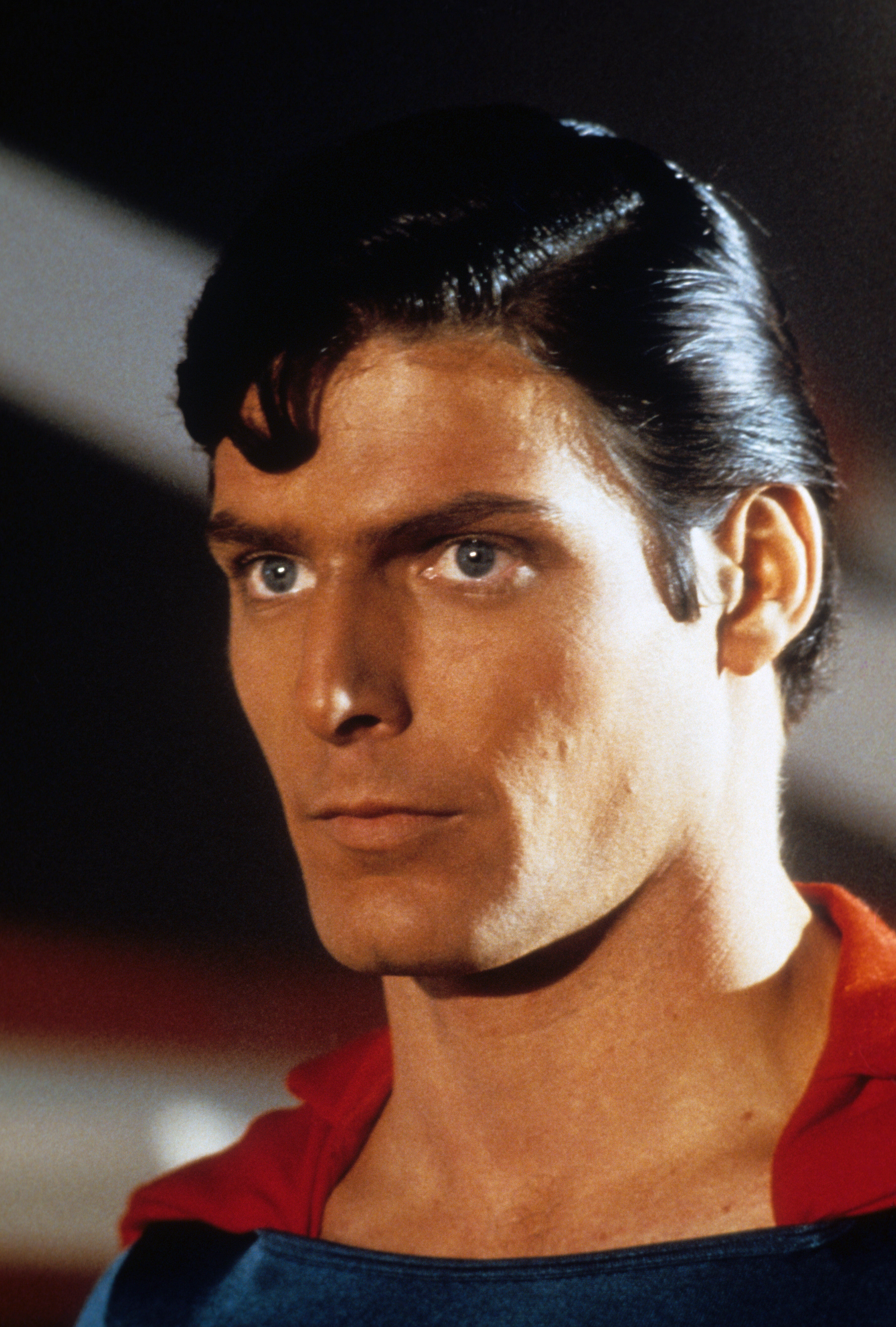 Christopher Reeve durante el rodaje de "Superman", hacia 1978 | Fuente: Getty Images