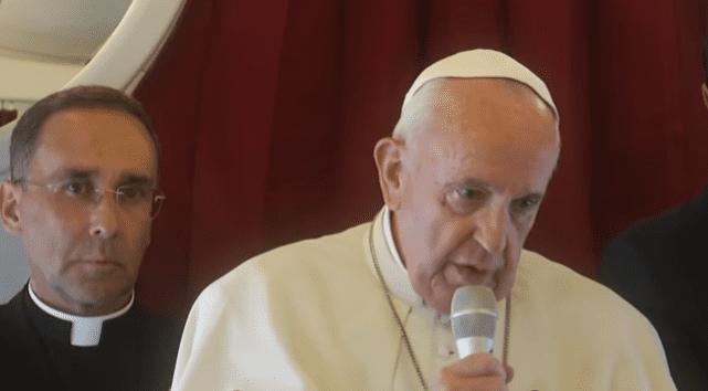 Papa Francisco. | Imagen: YouTube/ La Vanguardia