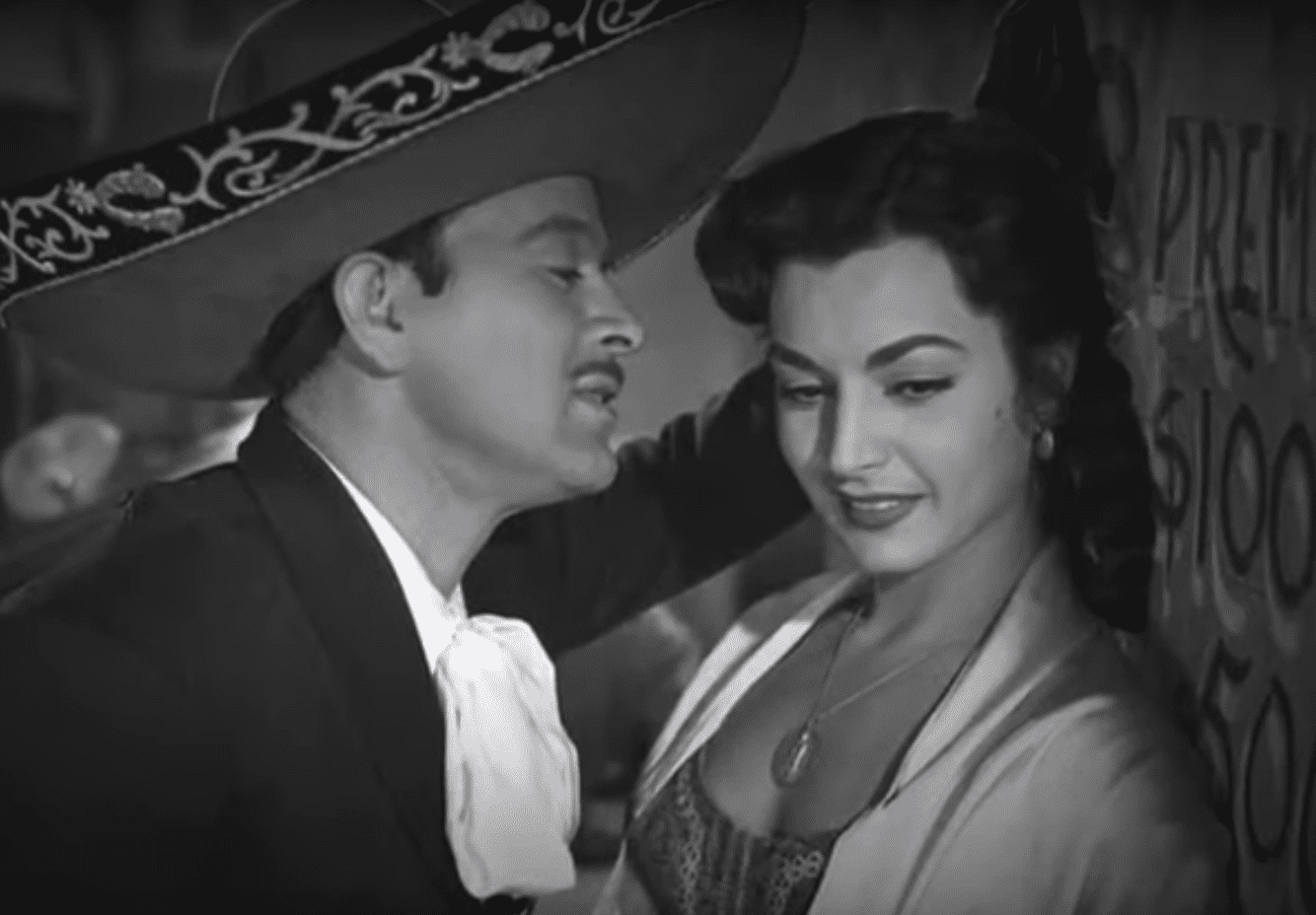 Pedro Infante y Elsa Aguirre. | Imagen: YouTube/Historias del Cine Mexicano
