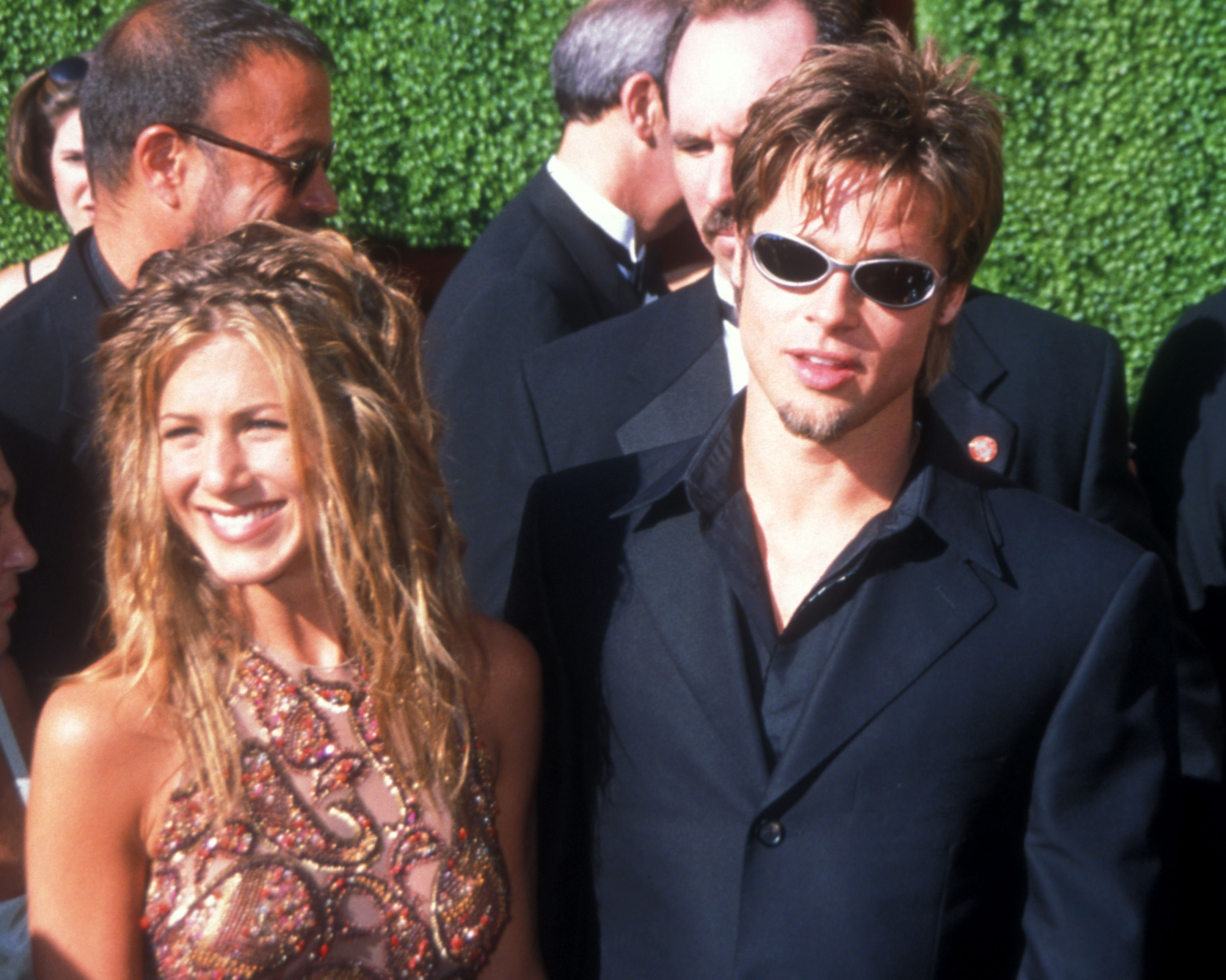 Brad Pitt y Jennifer Aniston el 12 de junio de 1998 | Fuente: Getty Images