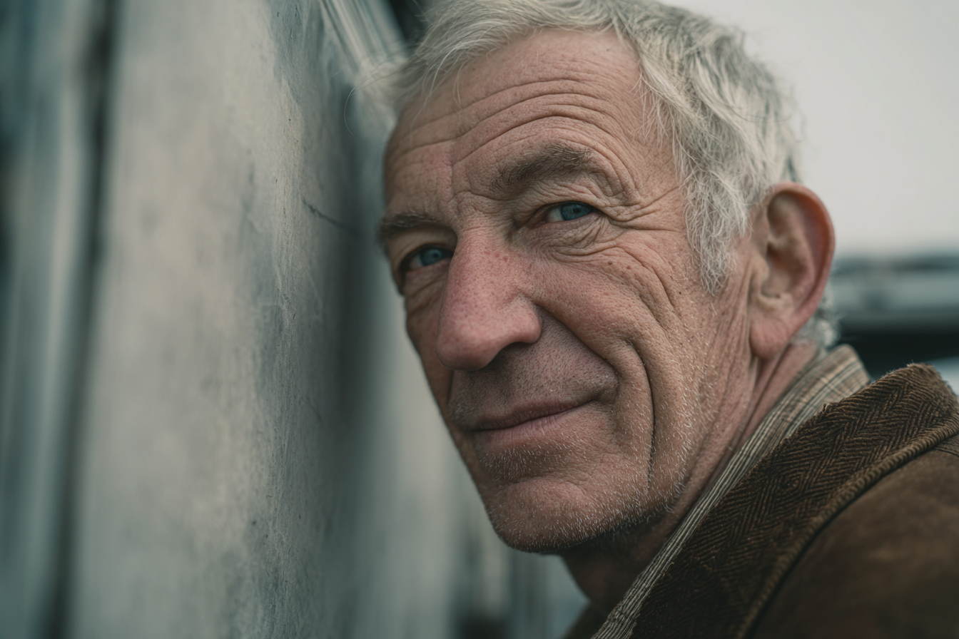 Un hombre sonriendo | Fuente: Midjourney