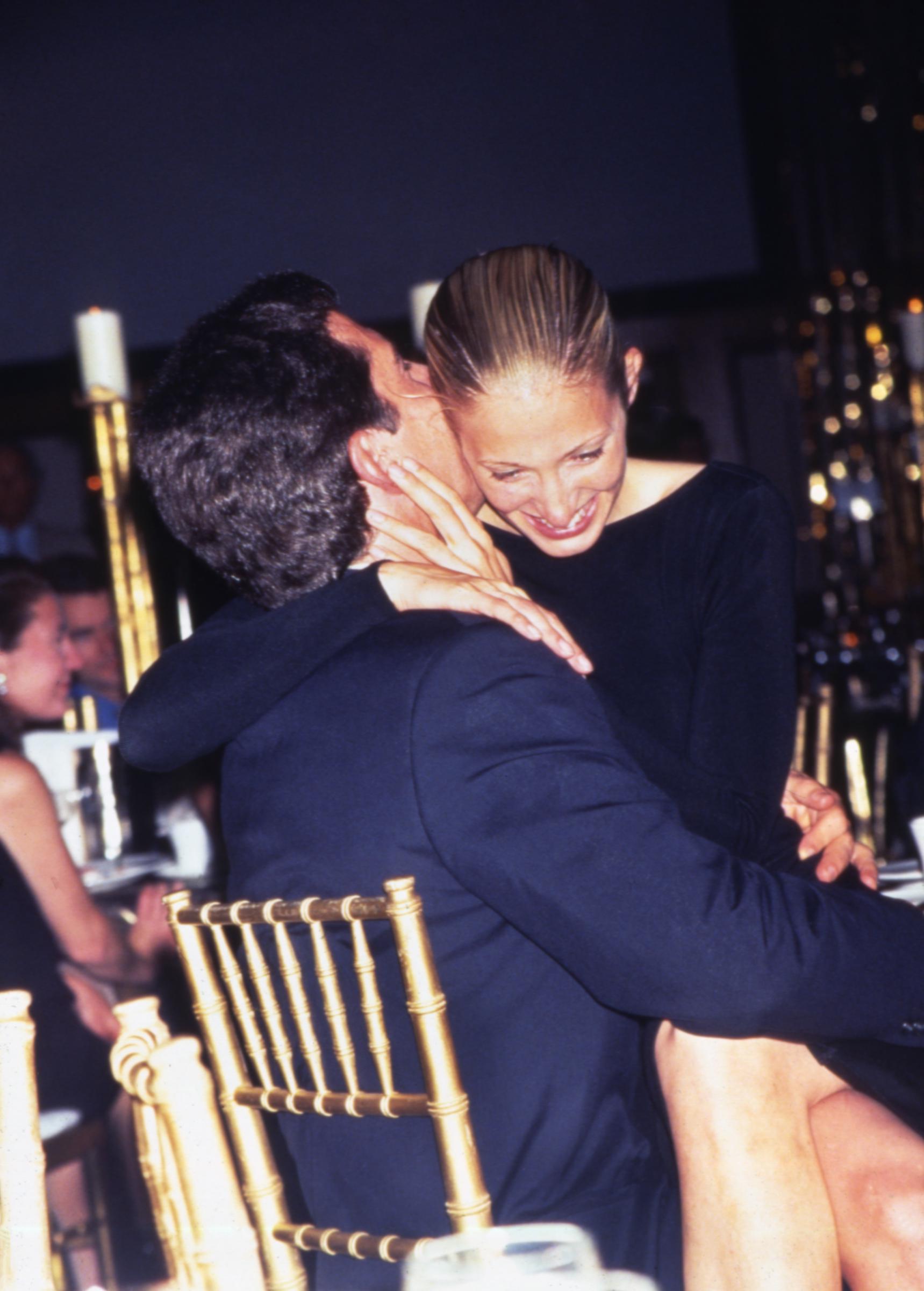 John F. Kennedy Jr. y Carolyn Bessette, hacia 1996. | Fuente: Getty Images