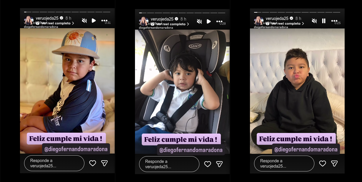 De las historias de Instagram de Verónica Ojeda. | Foto: instagram.com/veruojeda25