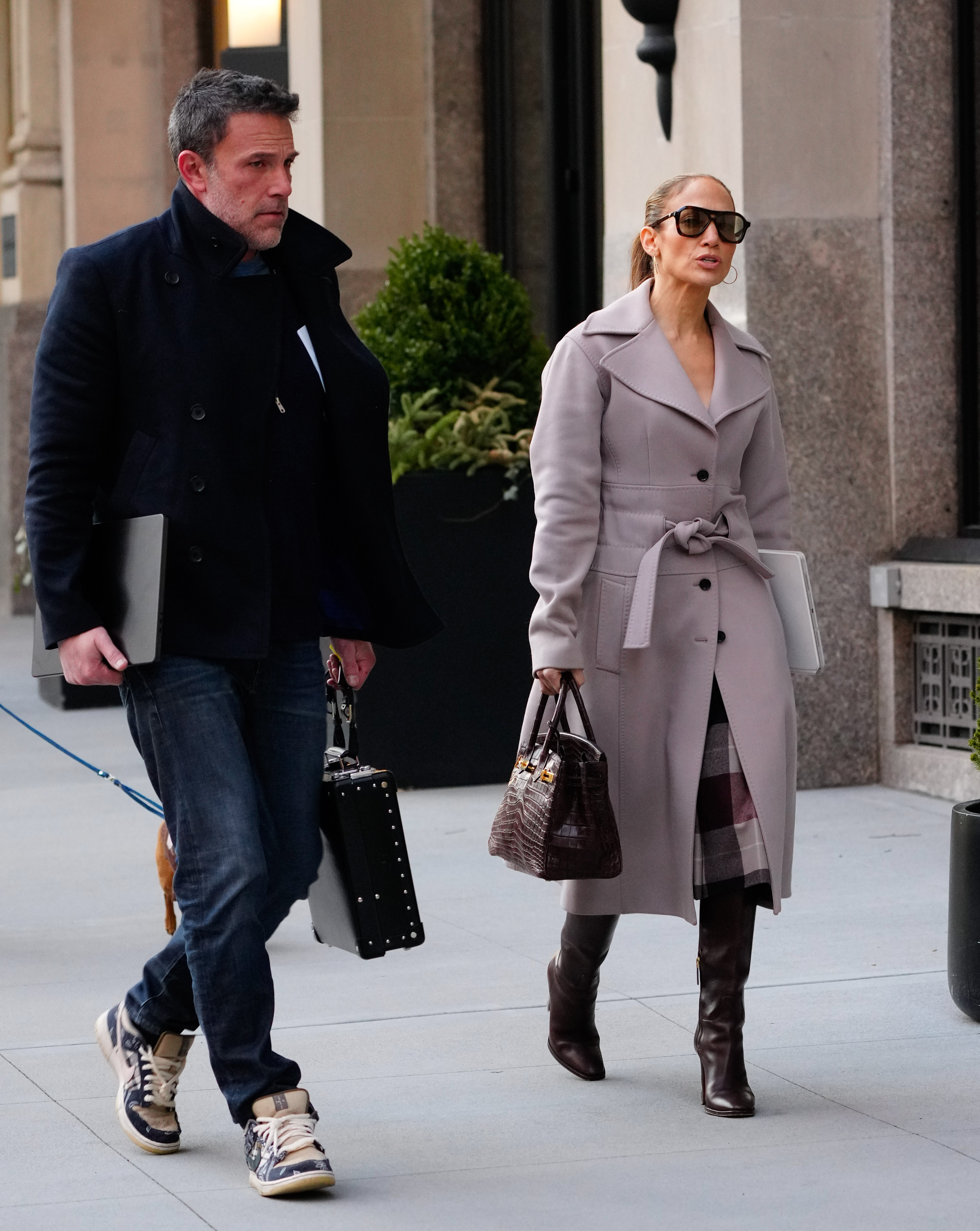 Jennifer Lopez y Ben Affleck aparecen el 29 de marzo de 2024 | Fuente: Getty Images