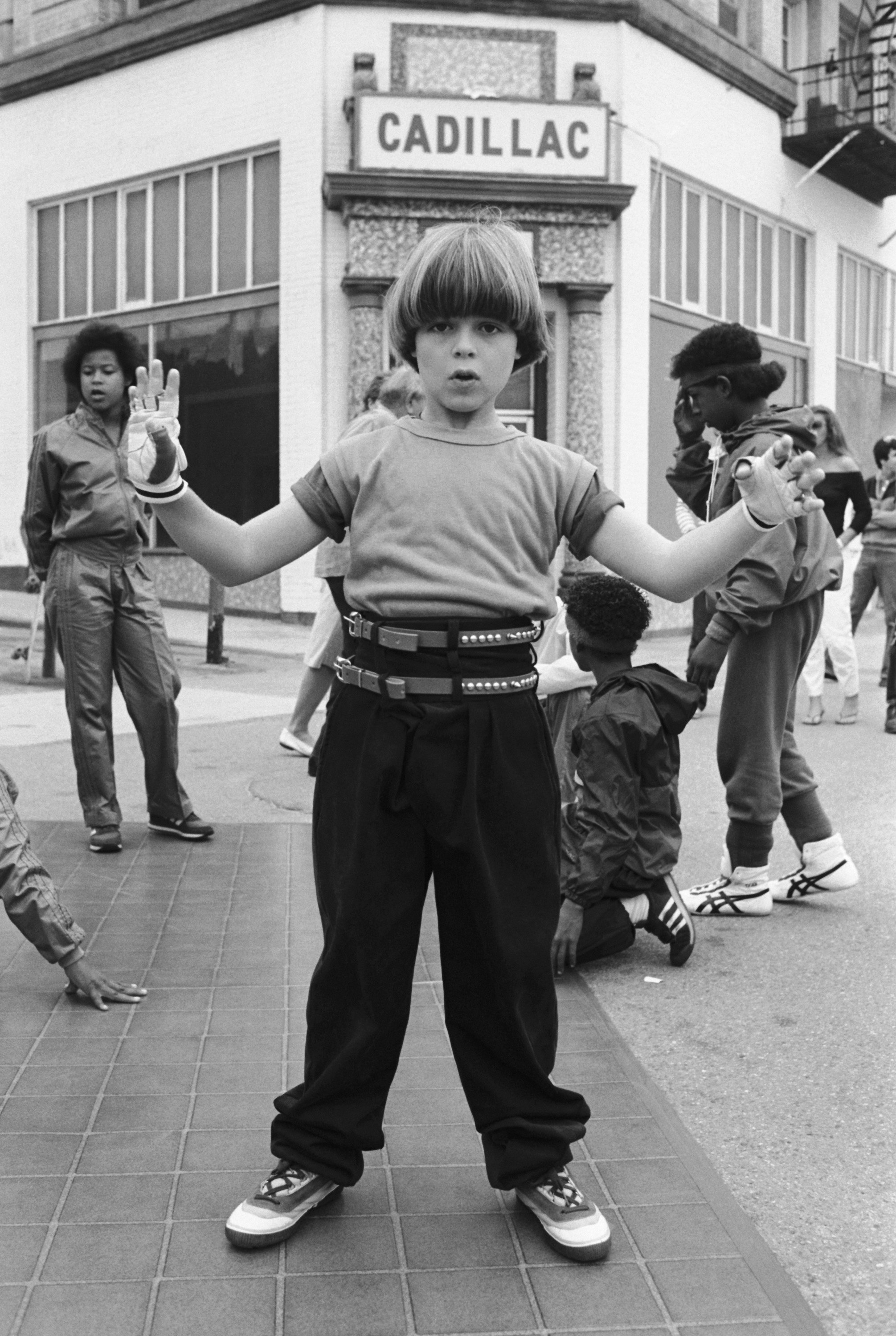 Joey Lawrence en el plató de "Gimme a Break", 1980 | Fuente: Getty Images