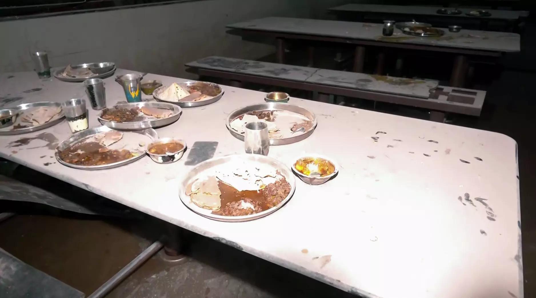 Imágenes del interior del hostal tras la tragedia. | Foto: Facebook.com/TimesofIndia