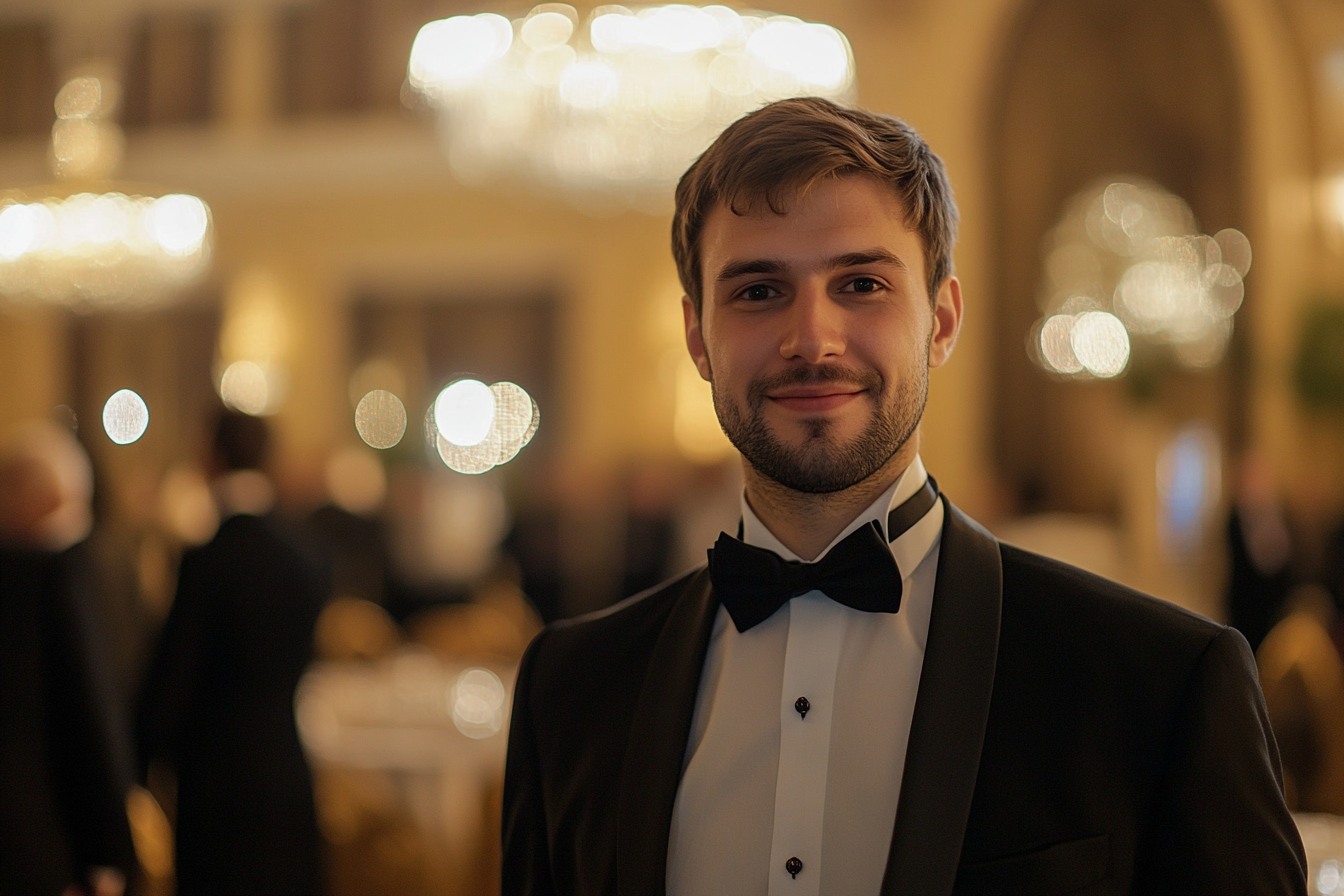 Un hombre sonriendo | Fuente: Midjourney