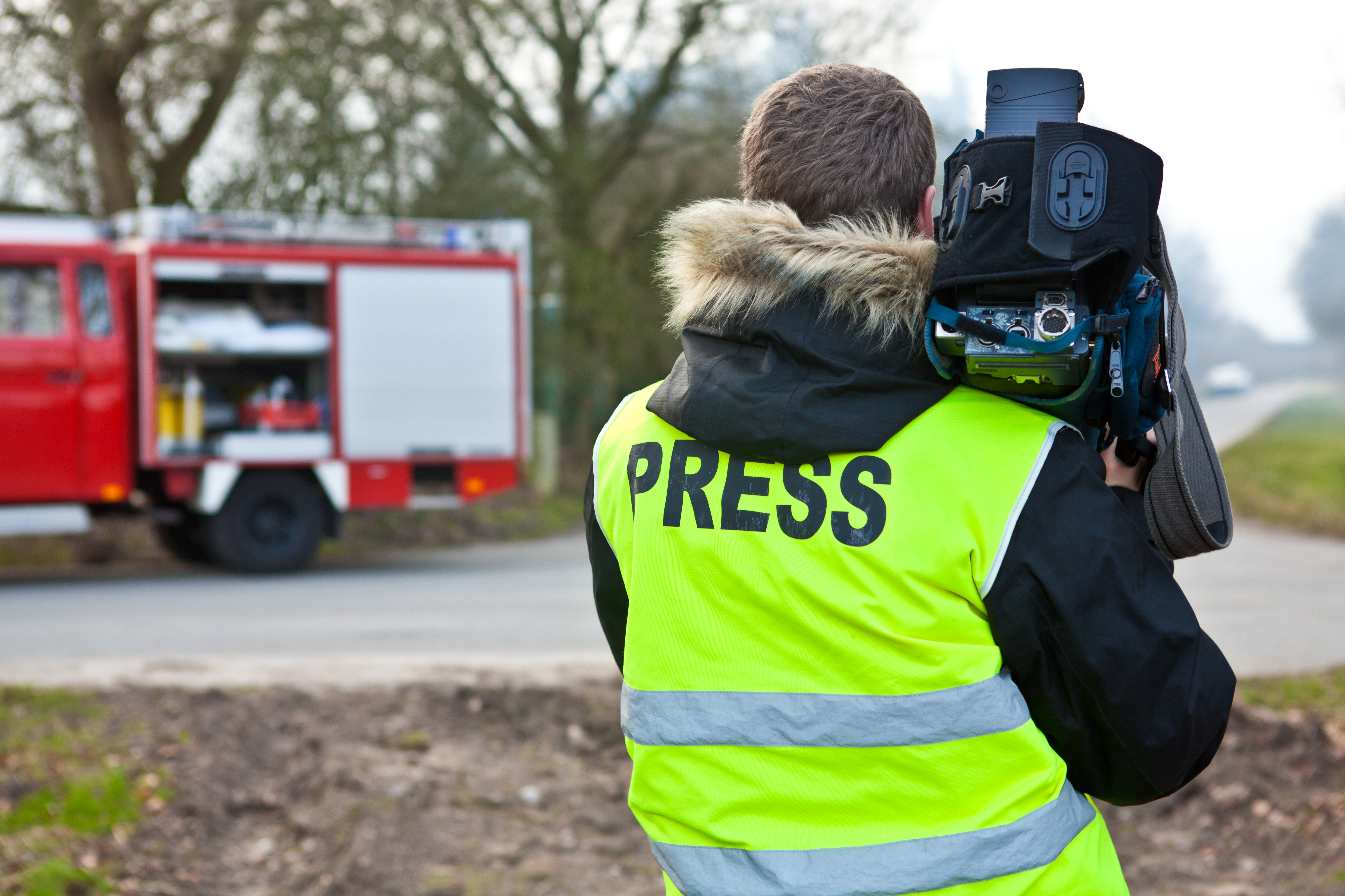 Periodista con cámara | Foto: Shutterstock
