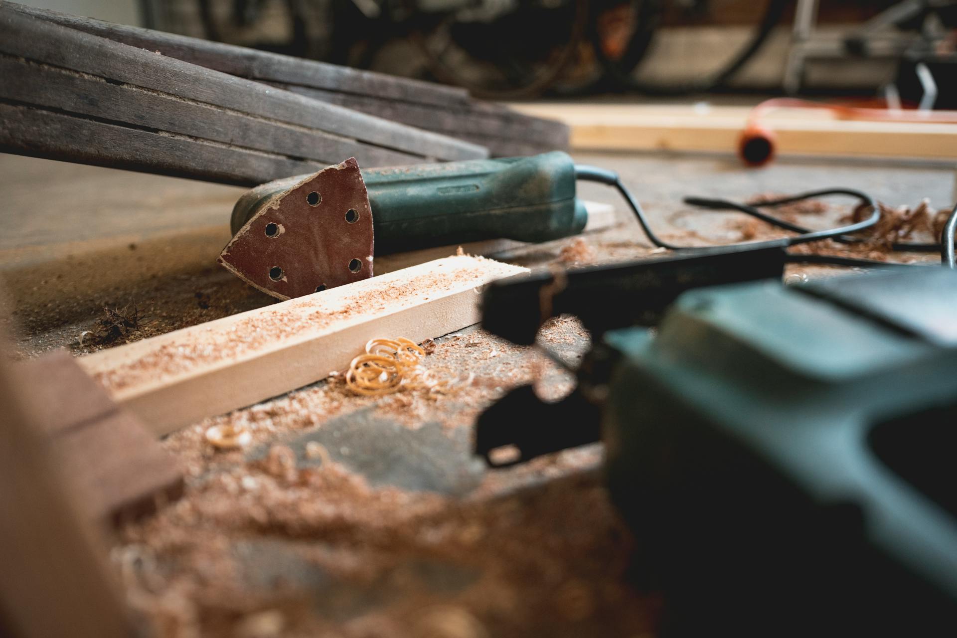 Herramientas en un taller | Fuente: Pexels