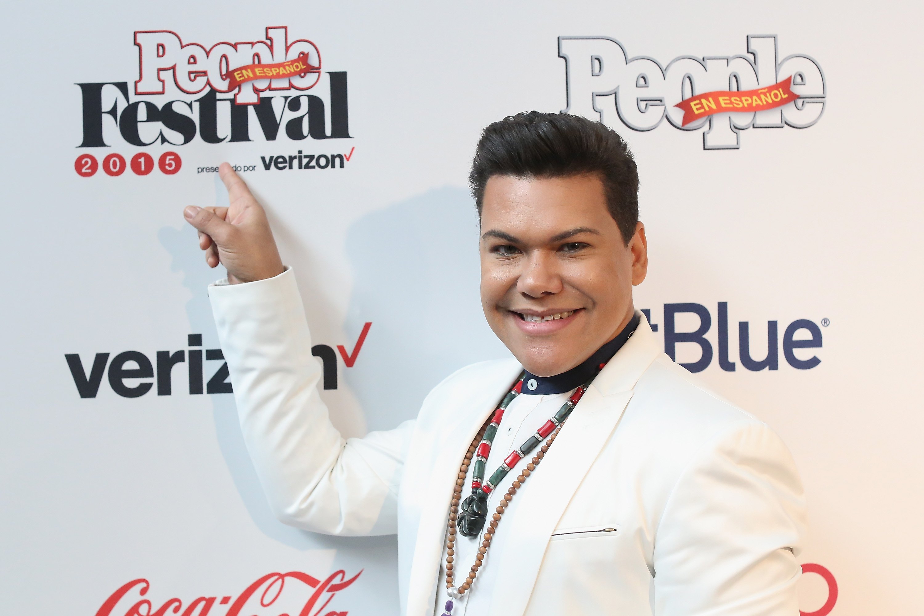 Víctor Florencio en el Festival People en Español 2015 en Nueva York || Fuente: Getty Images