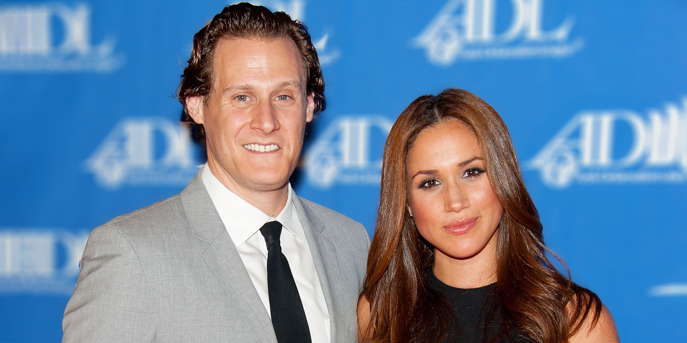 Trevor Engelson y Meghan Markle | Fuente: Getty Images