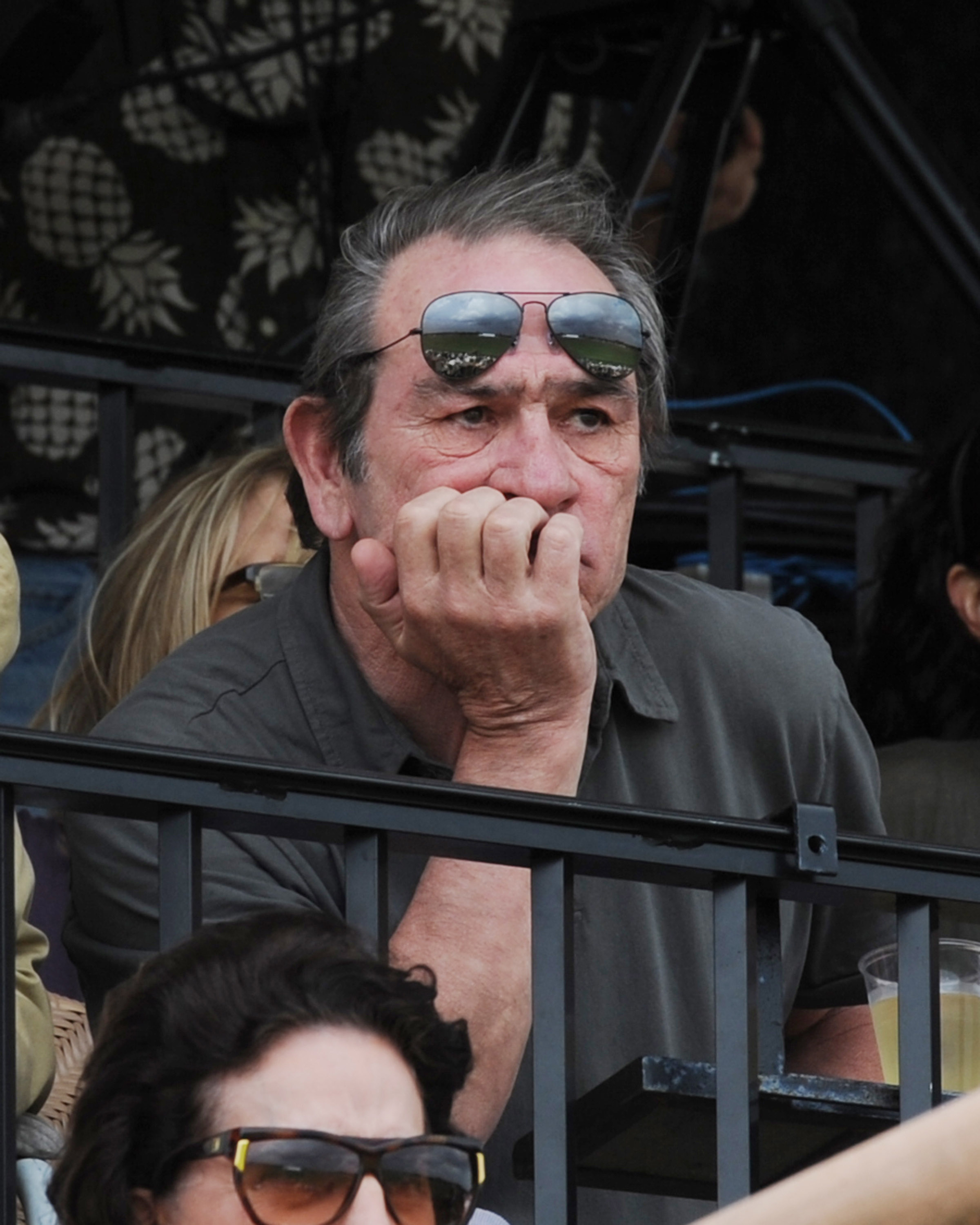 Tommy Lee Jones visto en el Palm Beach International Polo Club el 21 de marzo de 2010, en Wellington, Florida. | Fuente: Getty Images