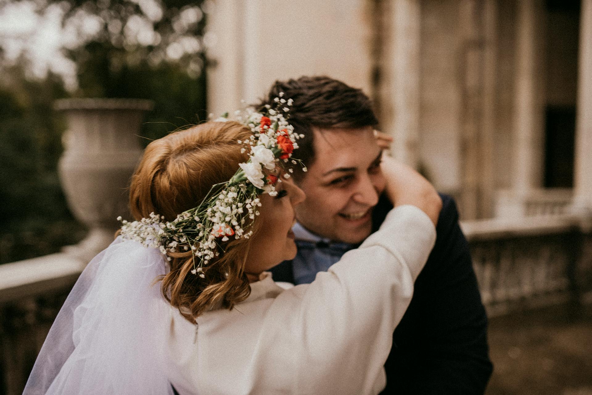 Una pareja el día de su boda | Fuente: Pexels