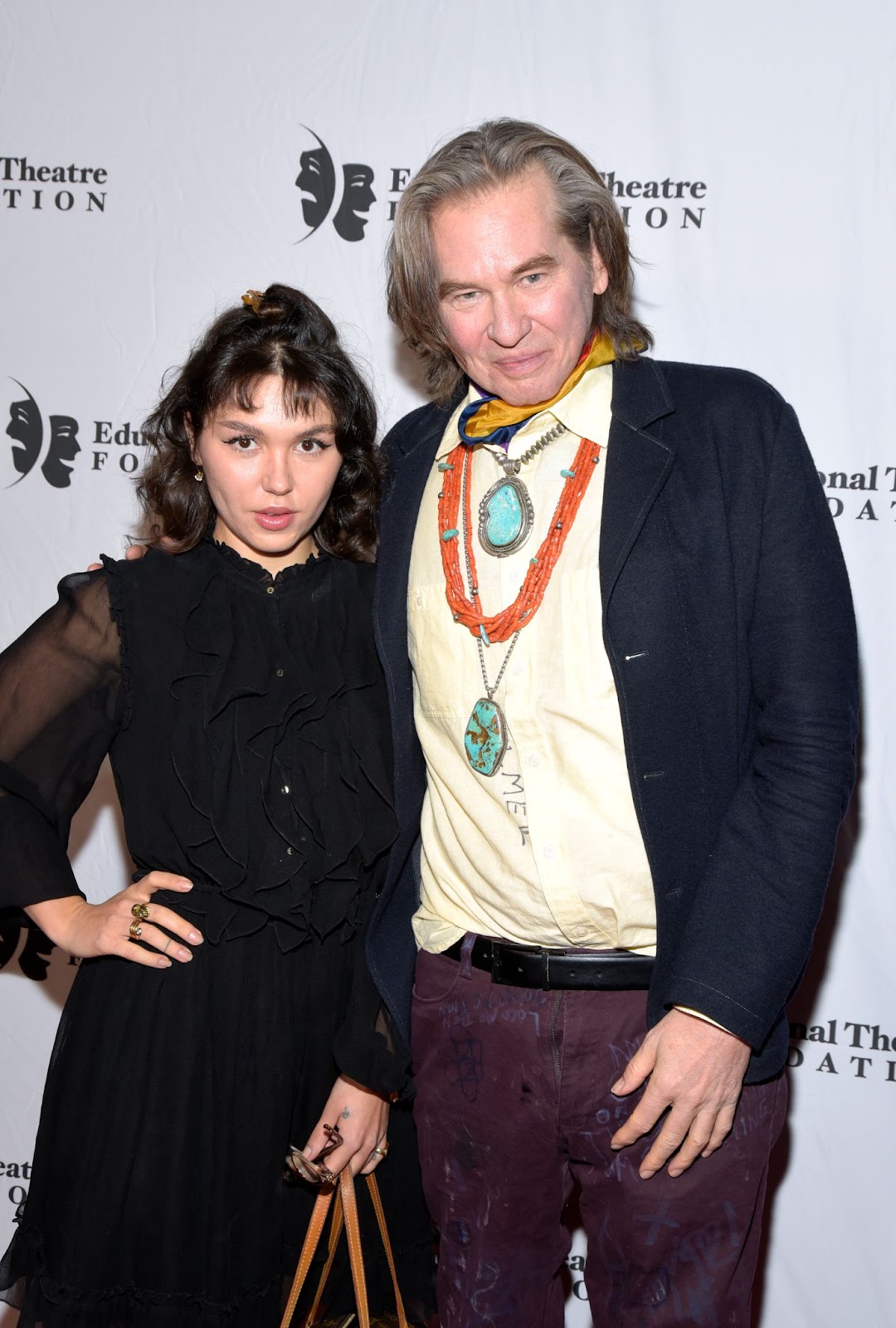 Mercedes y Val Kilmer en la gala anual 2019 Thespians Go Hollywood el 18 de noviembre de 2019, en Los Ángeles, California | Fuente: Getty Images