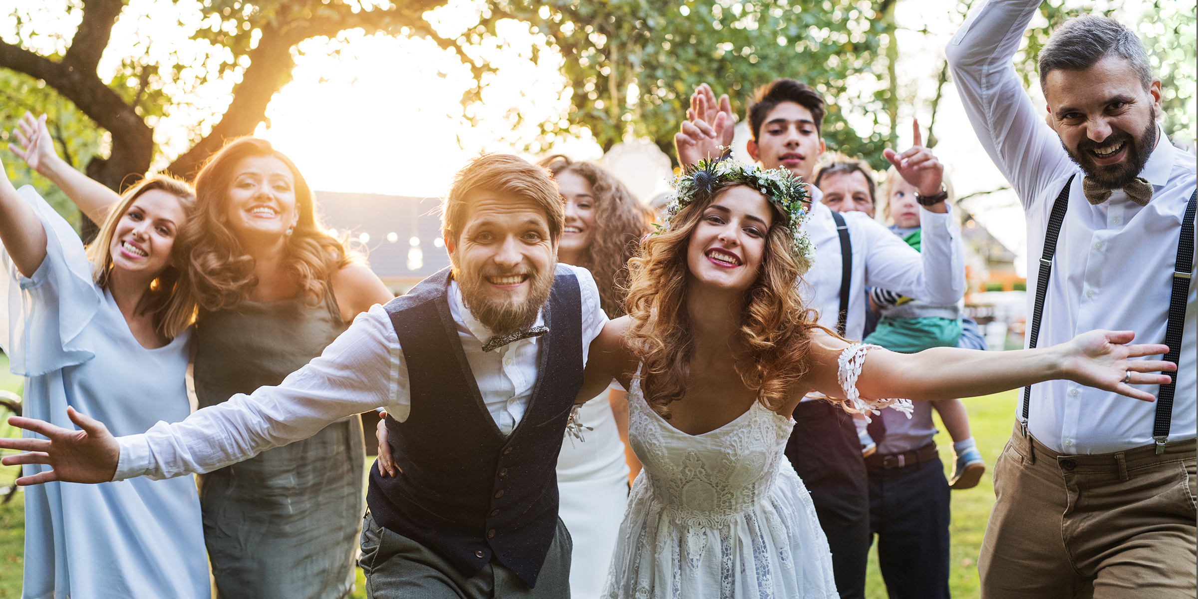 Una fiesta nupcial divertida | Fuente: Shutterstock