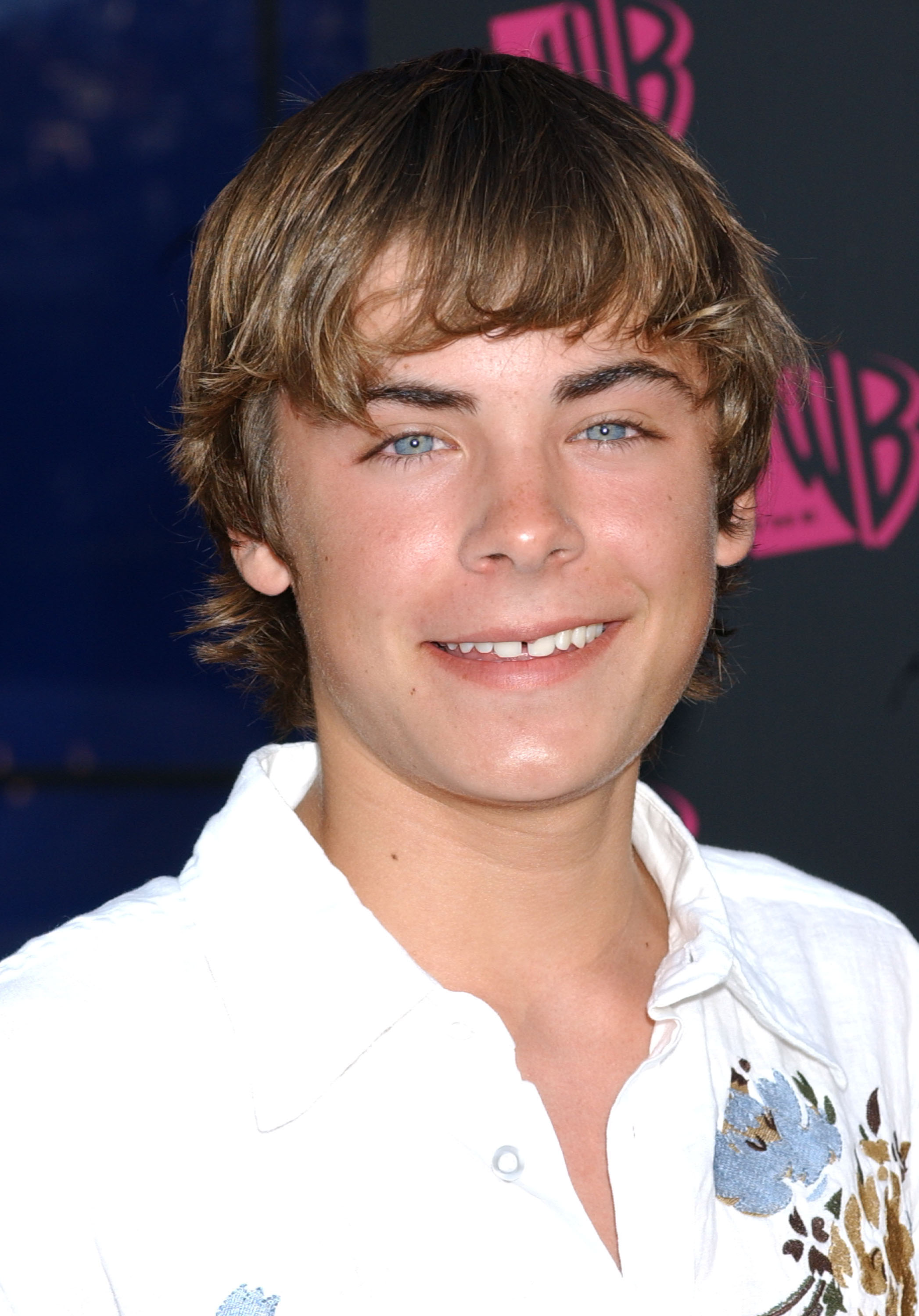 Zac Efron en la All Star Summer Party de WB Network el 14 de julio de 2004 | Fuente: Getty Images