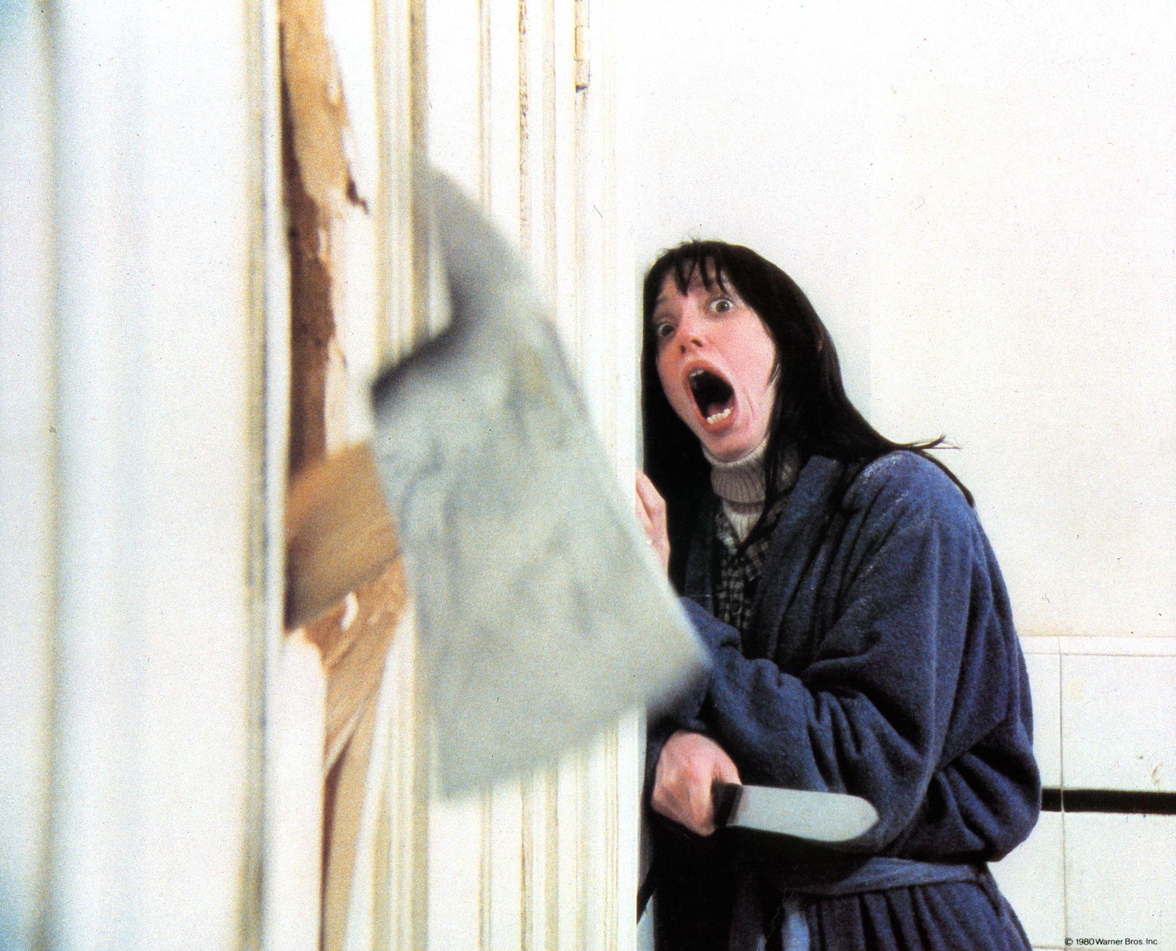 Shelley Duvall en el rodaje de "The Shining", 1980 | Fuente: Getty Images