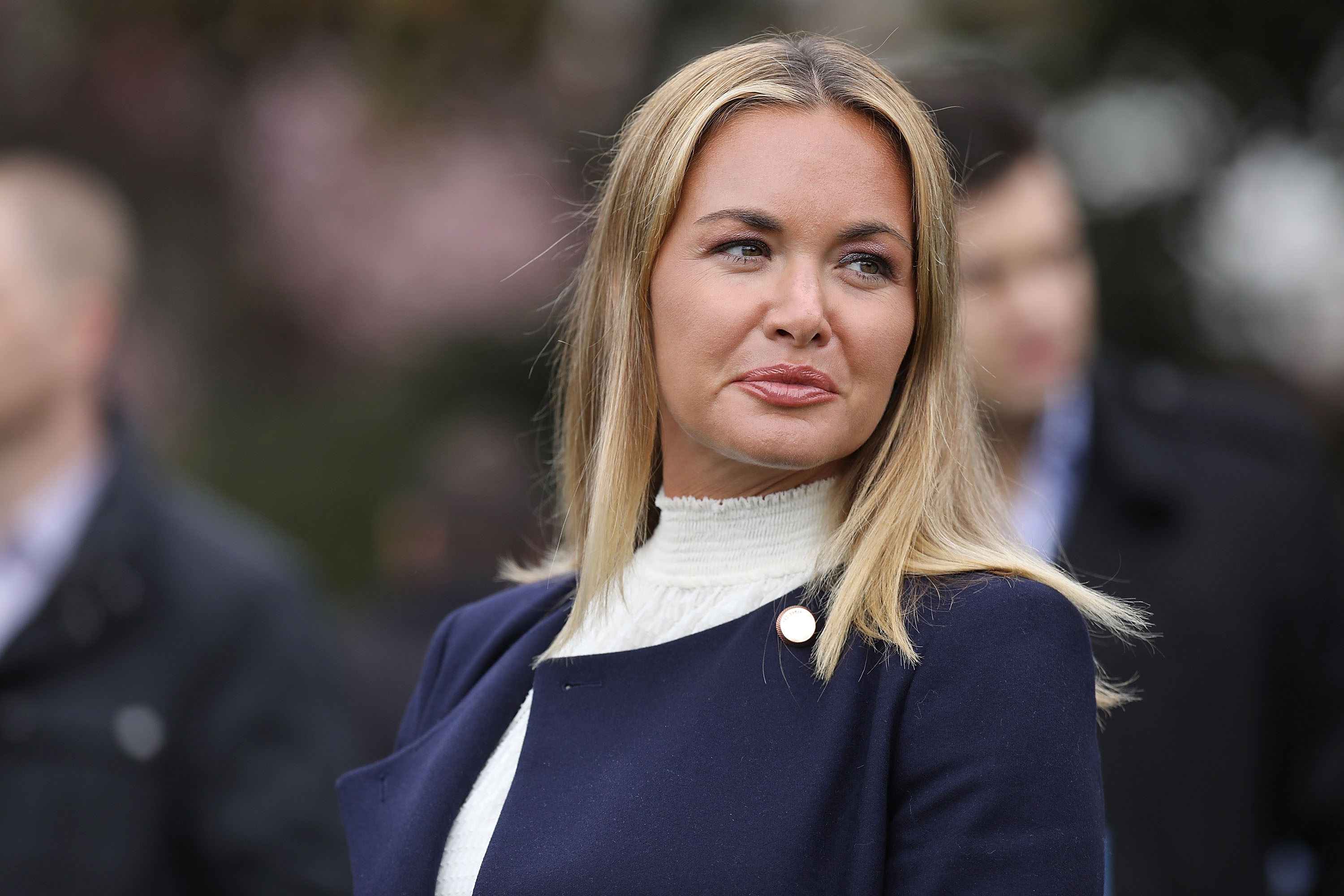 Vanessa Trump asiste al 140º Easter Egg Roll en el Jardín Sur de la Casa Blanca el 2 de abril de 2018 | Fuente: Getty Images