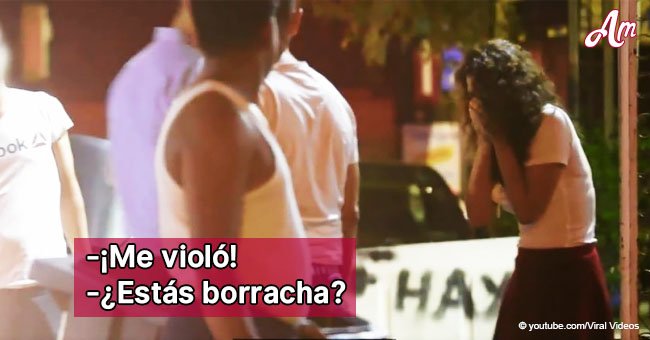 "Víctima de violación" pide ayuda a gente en la calle y recibe sólo indiferencia y crueles insultos