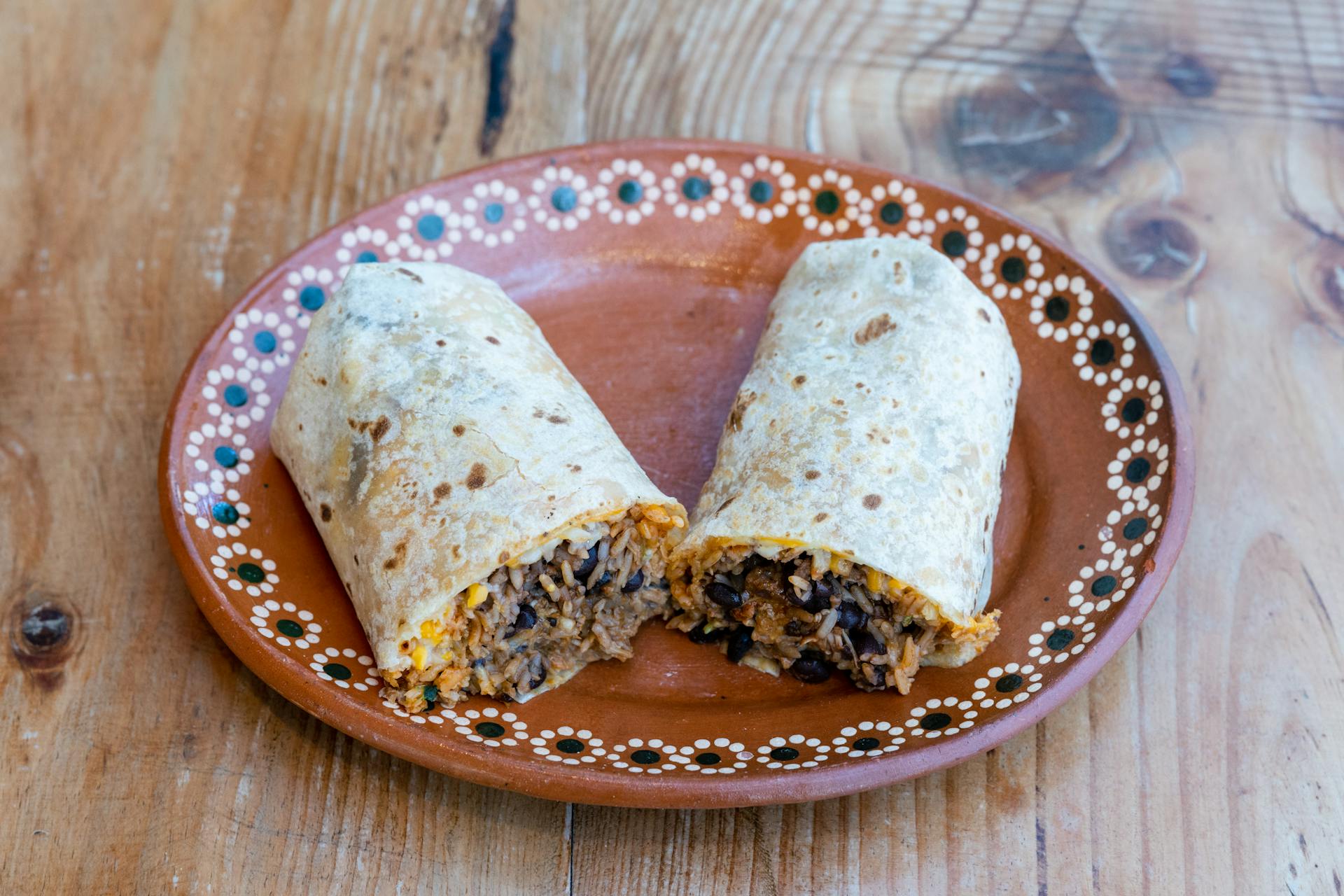 Un burrito | Fuente: Pexels