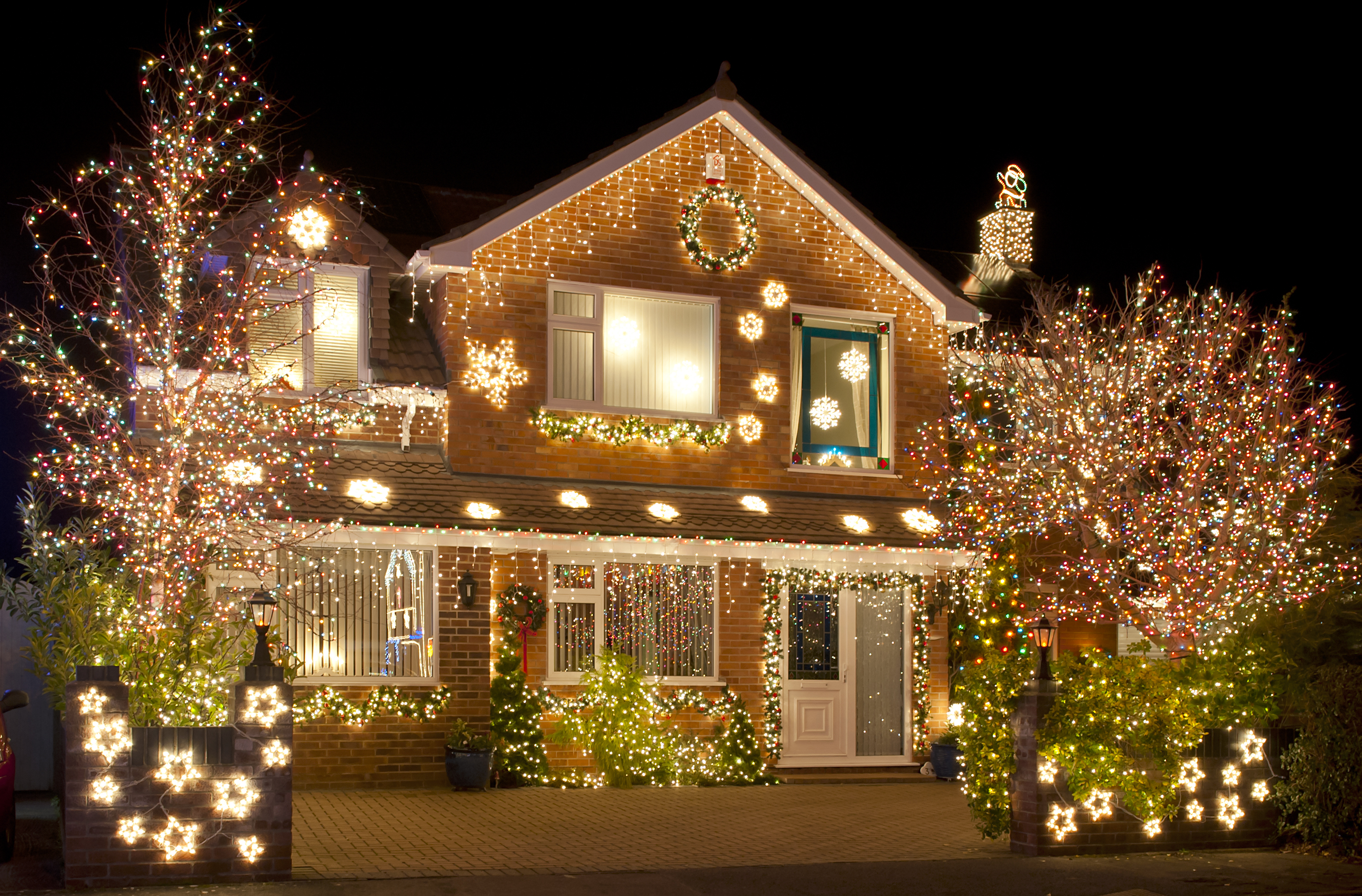 Luces de Navidad | Fuente: Shutterstock