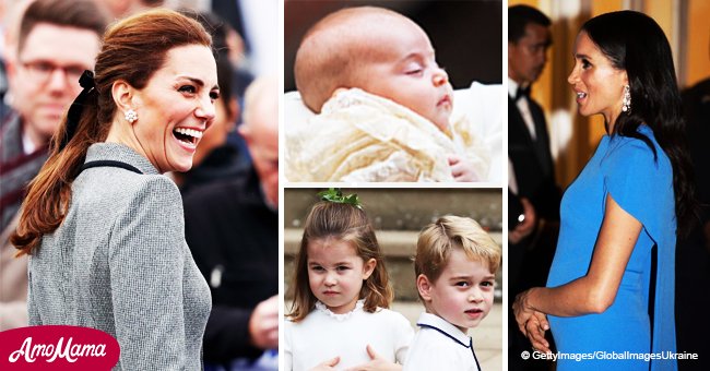 Kate es toda una Reina de Corazones hablando del Príncipe Louis y el embarazo de Meghan