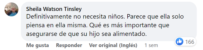 Un comentario dejado en una publicación de Facebook sobre Ruby Franke y su hija. | Foto: facebook.com/DailyMail