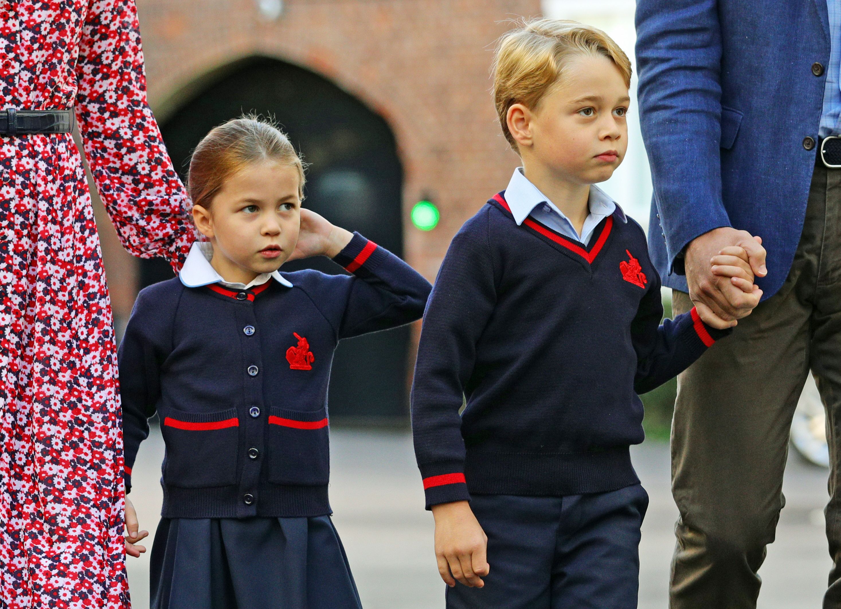 Princesa Charlotte y príncipe George en Londres en septiembre de 2019. | Foto: Getty Images