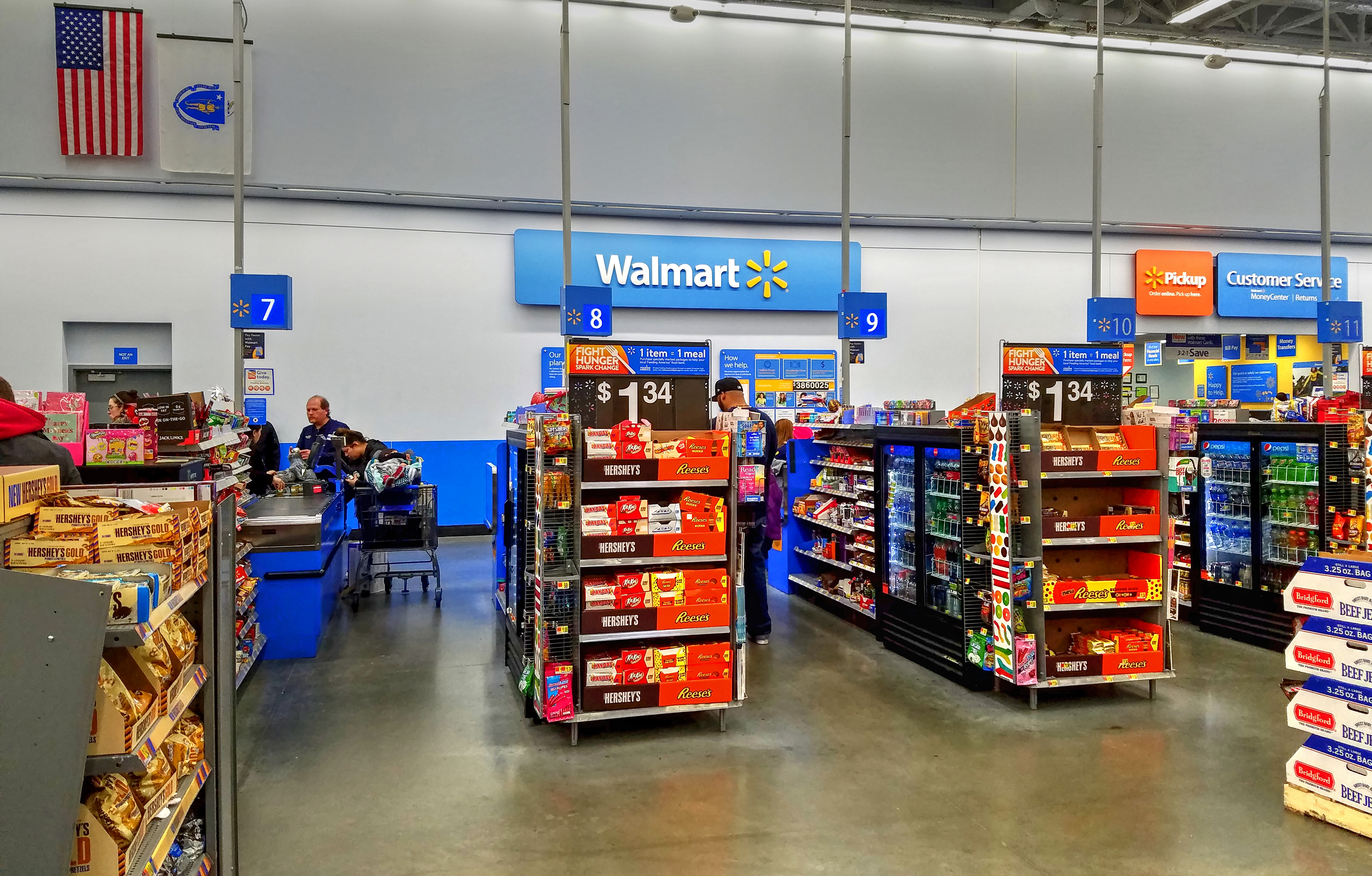 Una tienda Walmart | Fuente: Shutterstock