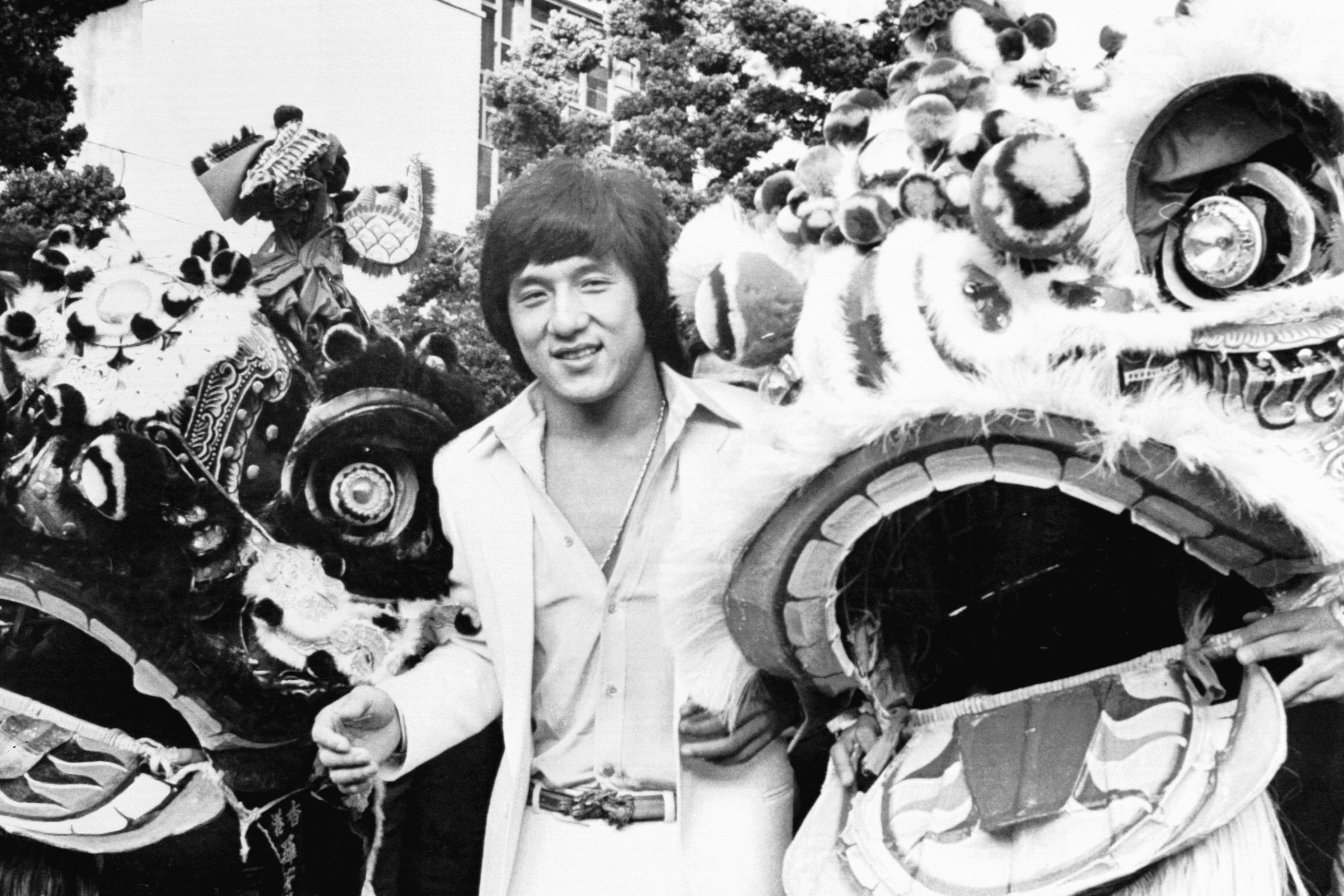 Jackie Chan hacia 1980. | Foto: Getty Images