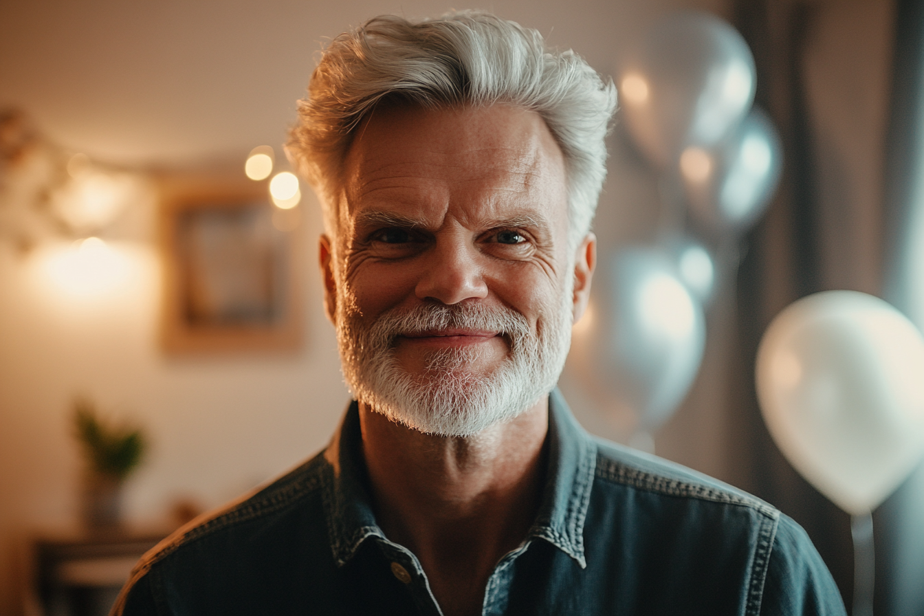 Un hombre sonriendo | Fuente: Midjourney