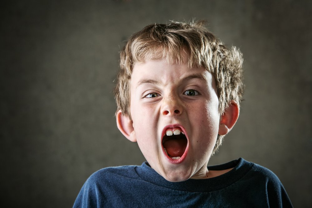 Niño gritando. | Foto: Shutterstock