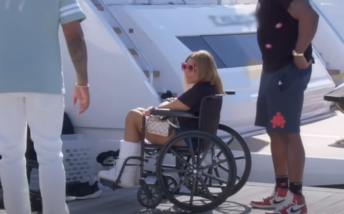 Wendy Williams en silla de ruedas | Foto: YouTube/Entertainment Tonight