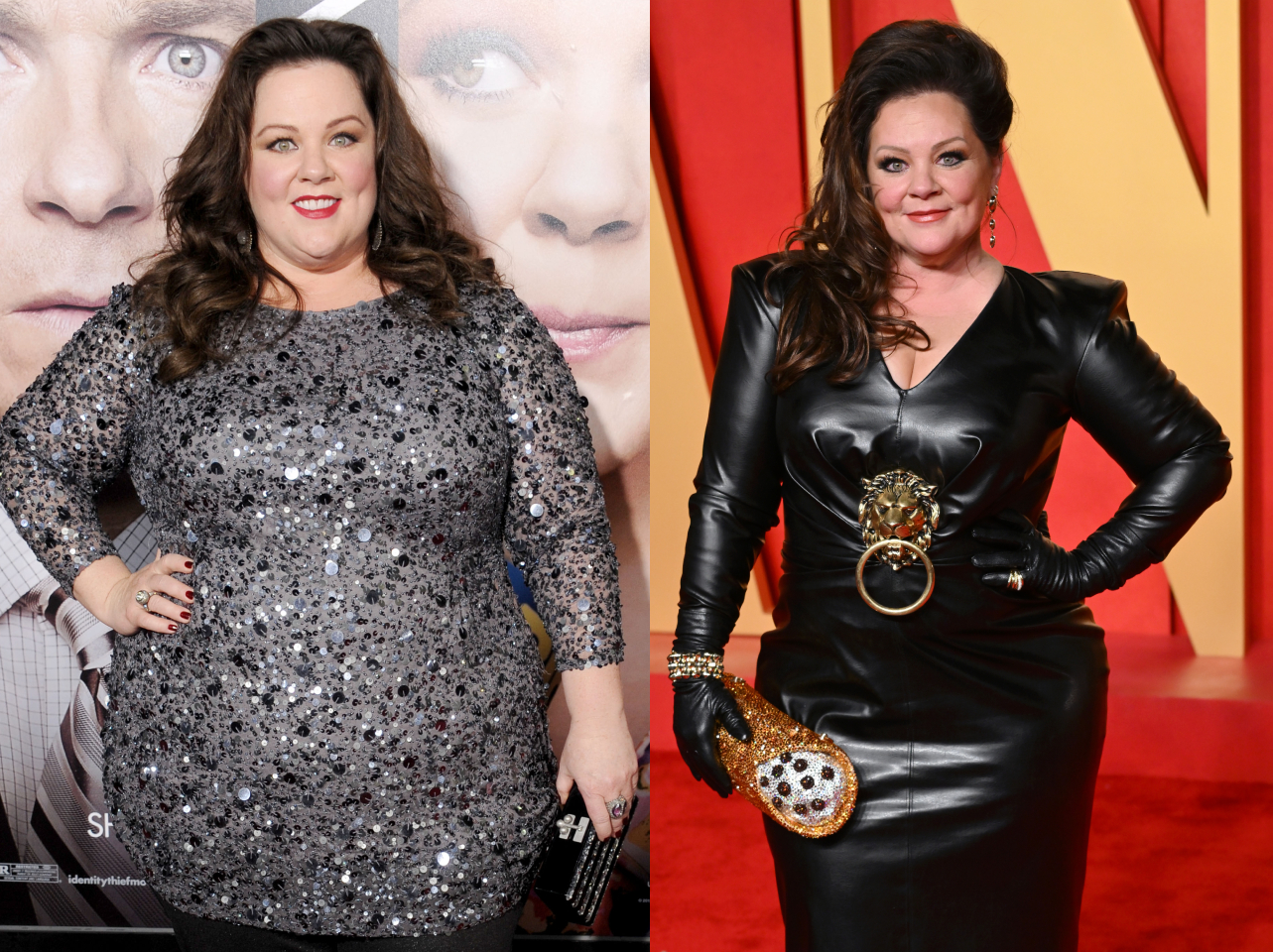 Melissa McCarthy antes y después de perder peso | Fuente: Getty Images