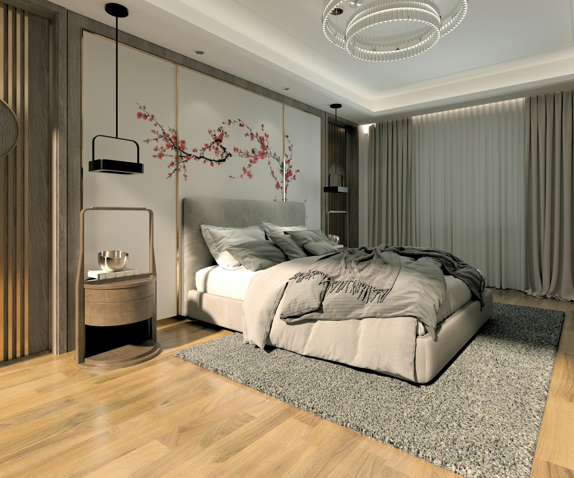 Un dormitorio elegante y espacioso | Fuente: Unsplash
