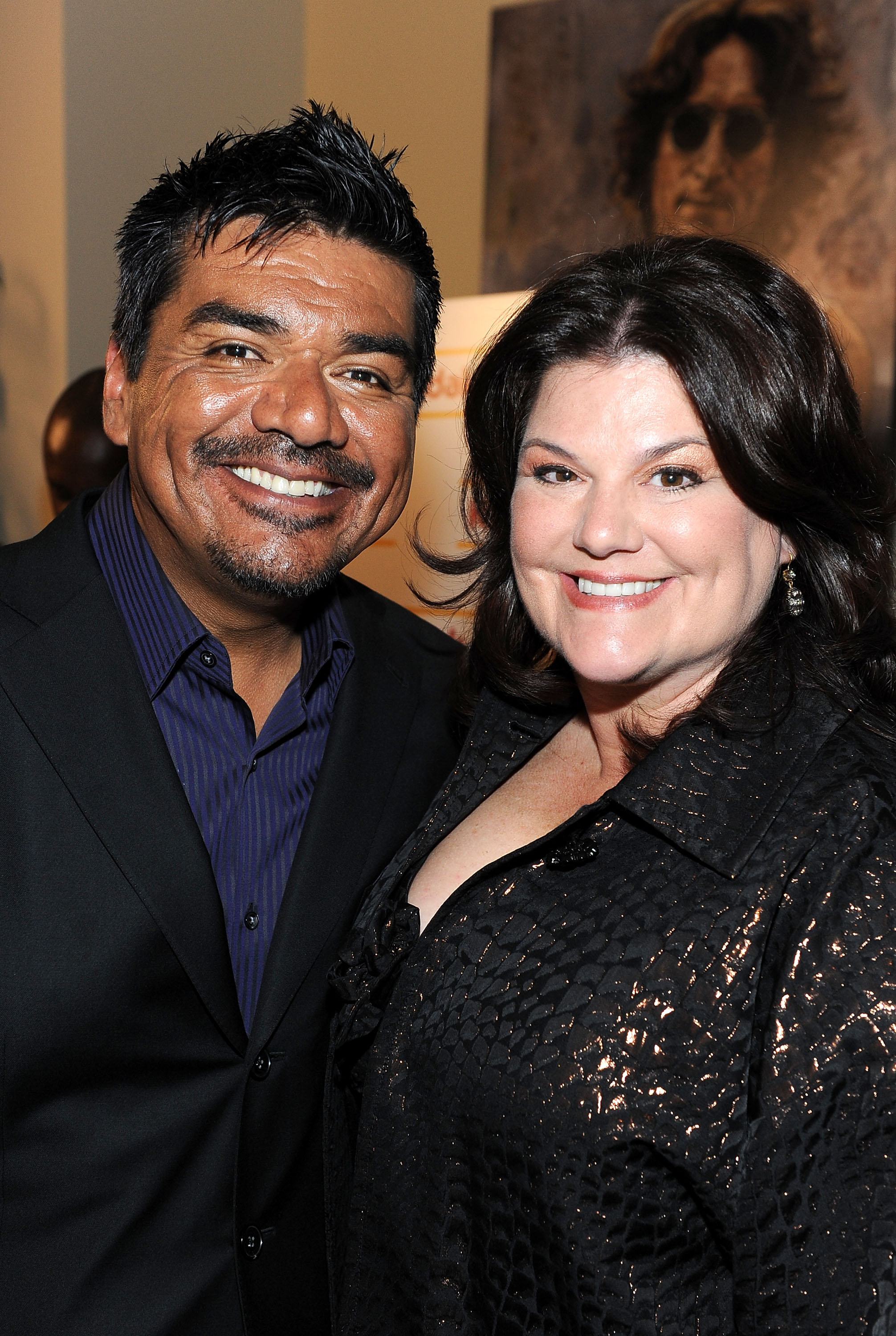 George Lopez y Ann Serrano durante los People's Choice Awards 2010 el 6 de enero de 2010, en Los Ángeles, California | Fuente: Getty Images