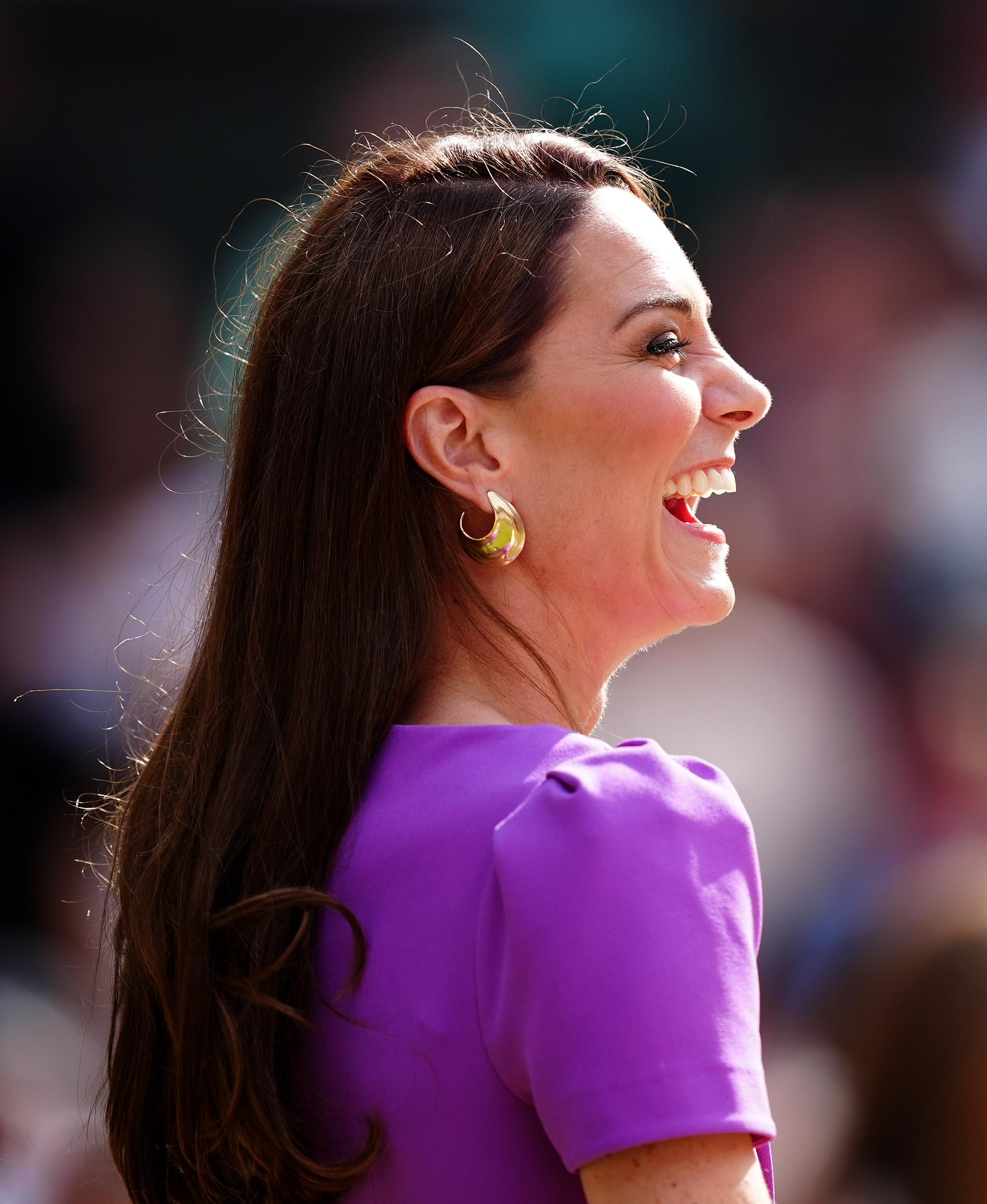 Kate Middleton el All England Lawn Tennis and Croquet Club el 14 de julio de 2024, en Londres, Inglaterra | Fuente: Getty Images