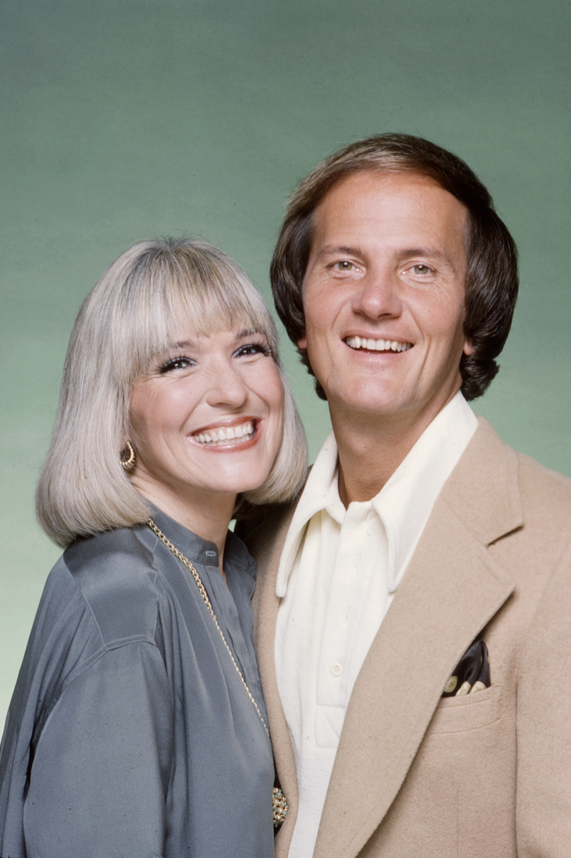 Shirley Boone y Pat Boone fotografiados en 1979 | Fuente: Getty Images