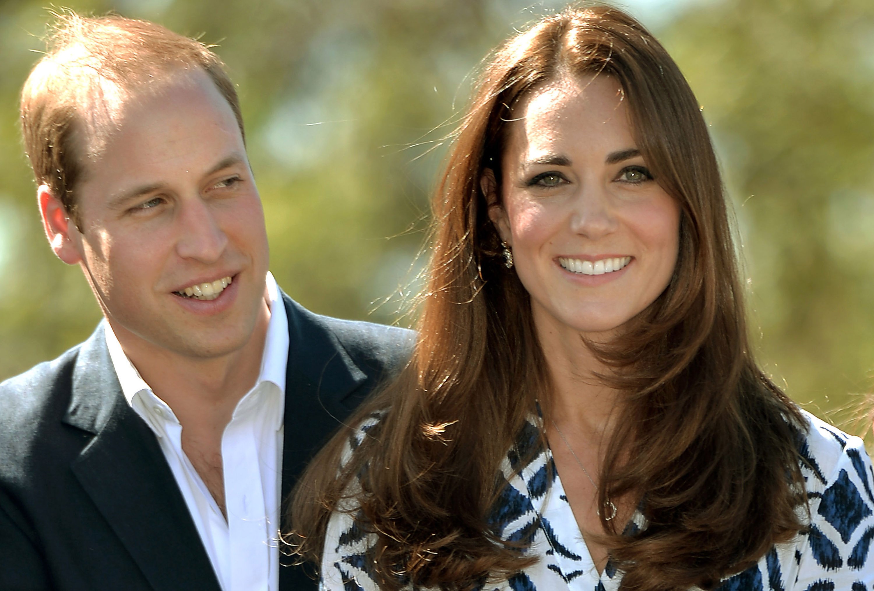 El príncipe William y Kate Middleton en su gira por Nueva Zelanda y Australia, en 2014. | Foto: Getty Images