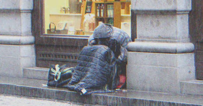 Un indigente en la calle | Foto: Shutterstock