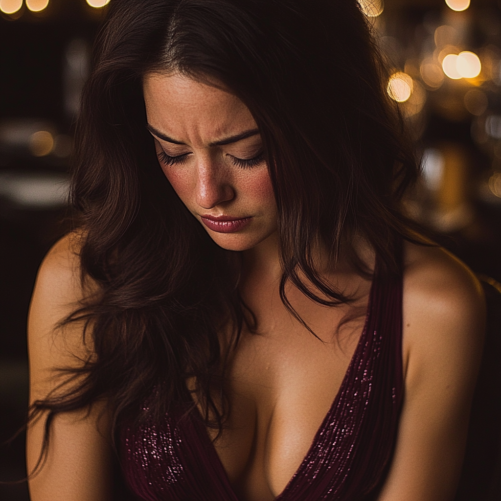 Una mujer disgustada | Fuente: Midjourney