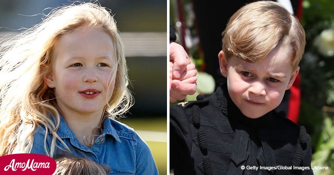 Savannah Phillips, prima del Príncipe George, lo empujó cuesta abajo en reciente juego de polo